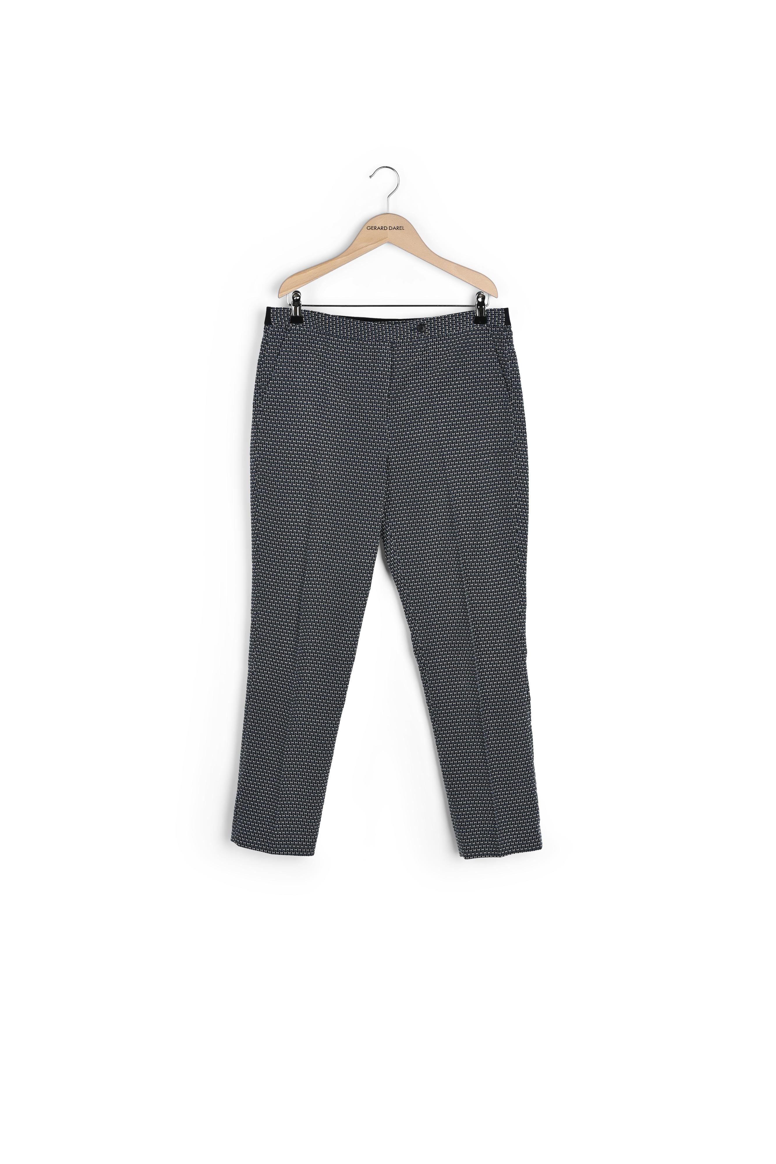 Pantalon à motif graphique - EMMILY Faume - seconde main