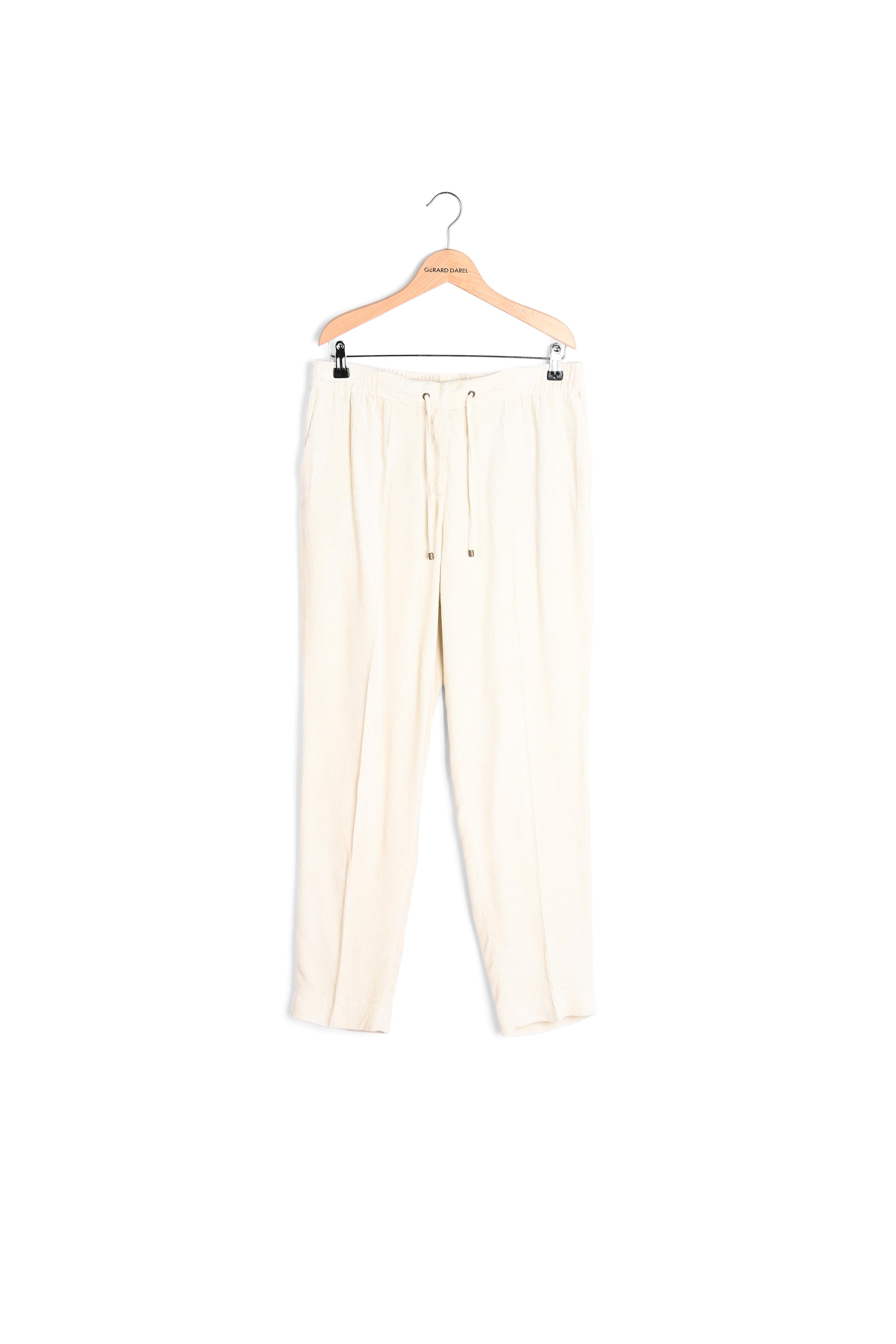 Pantalon fluide en velours côtelé - ELINDA Faume - seconde main