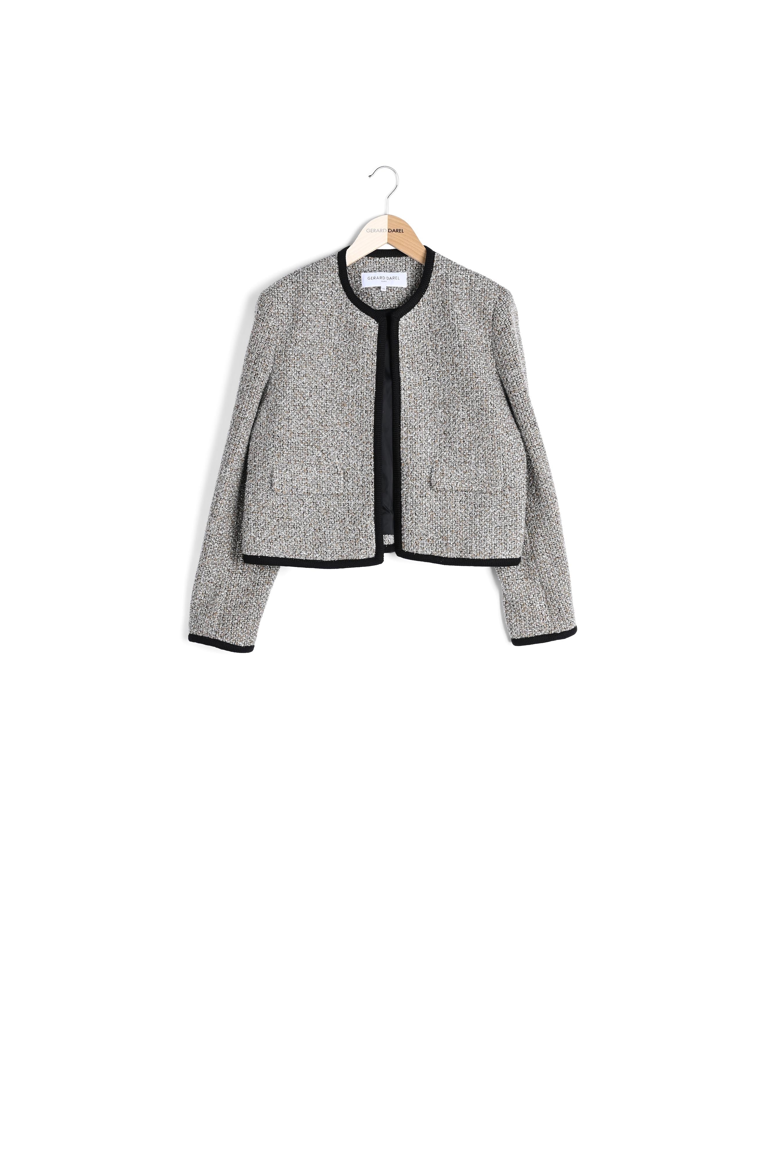 Veste courte en tweed et lurex - NEIGE Faume - seconde main