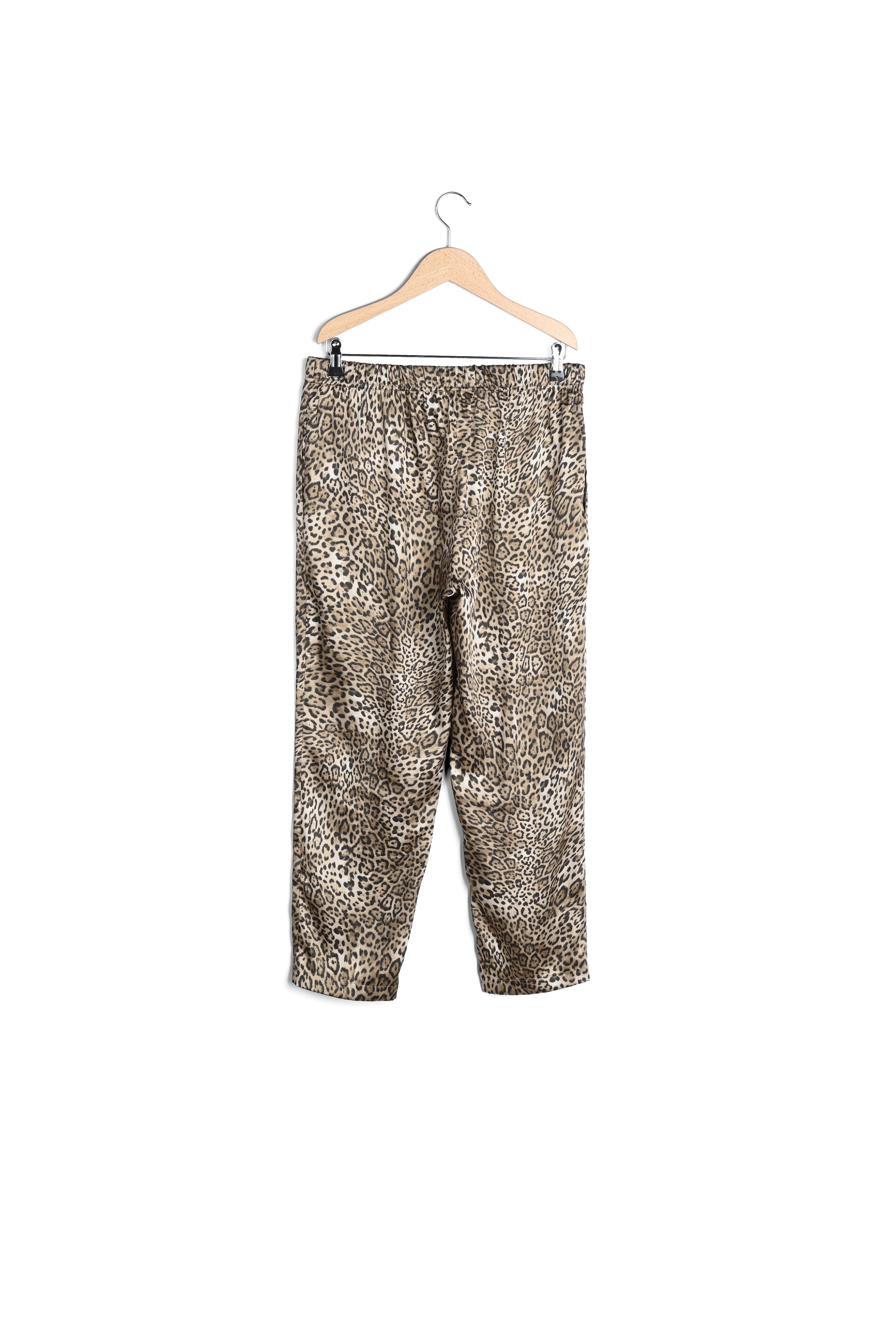MACHA - Pantalon 7/8 à imprimé animalier Faume - seconde main