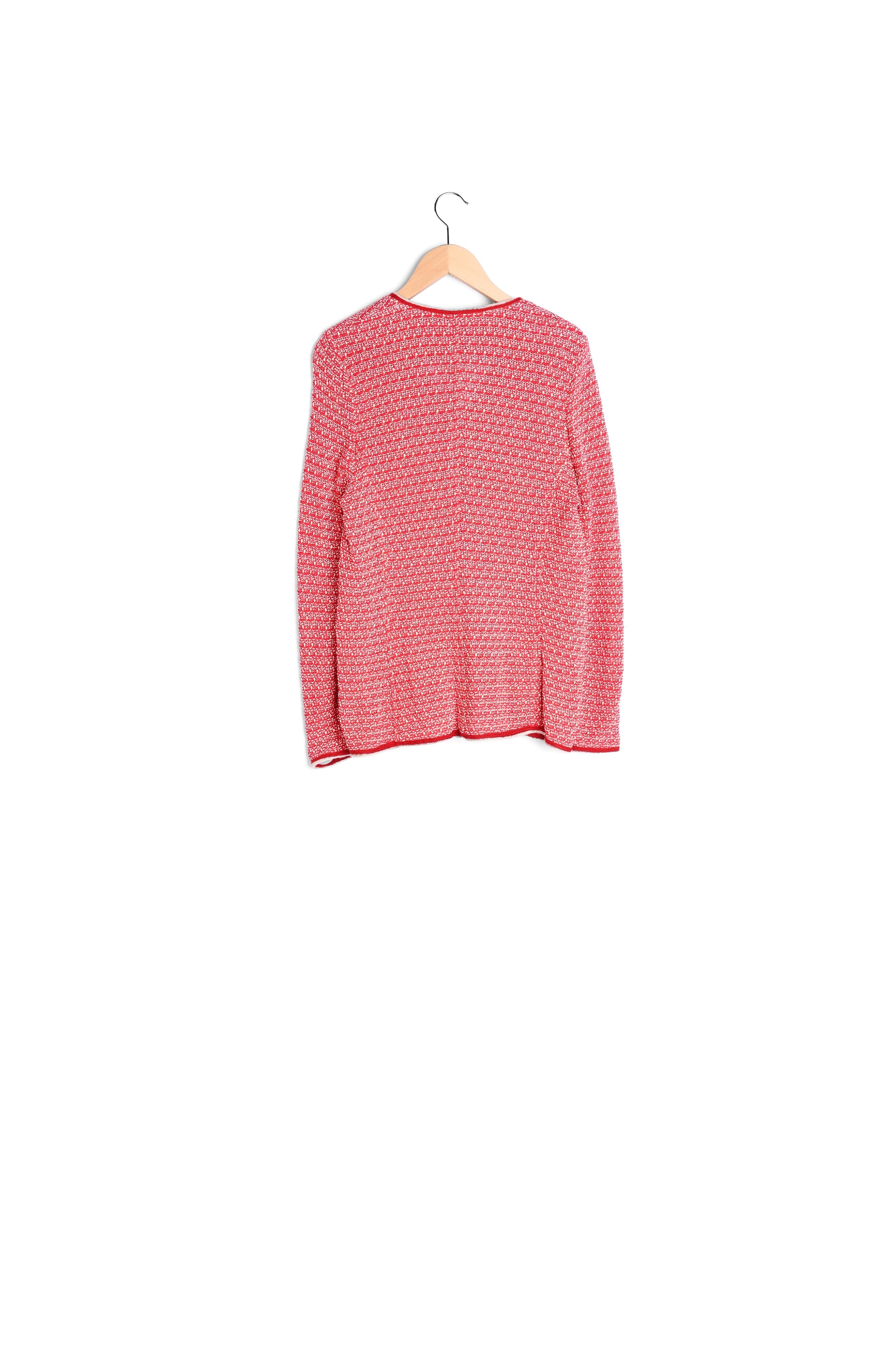 AMADEA - Veste multi-poches en tweed Faume - seconde main