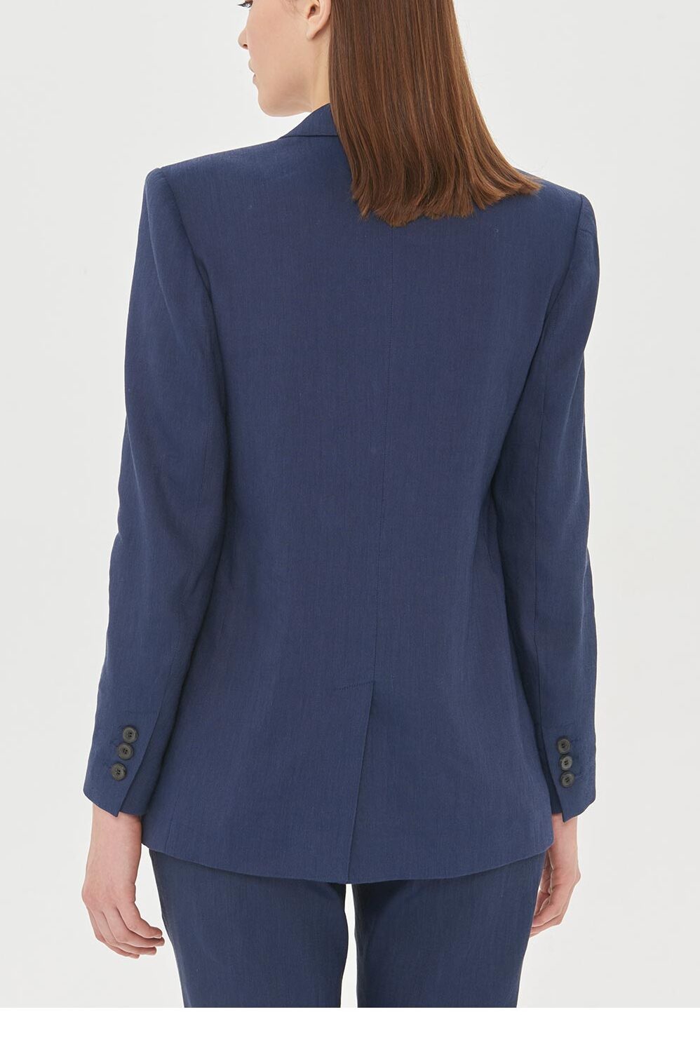 SOLENE - Veste de tailleur en lin mélangé Faume - seconde main