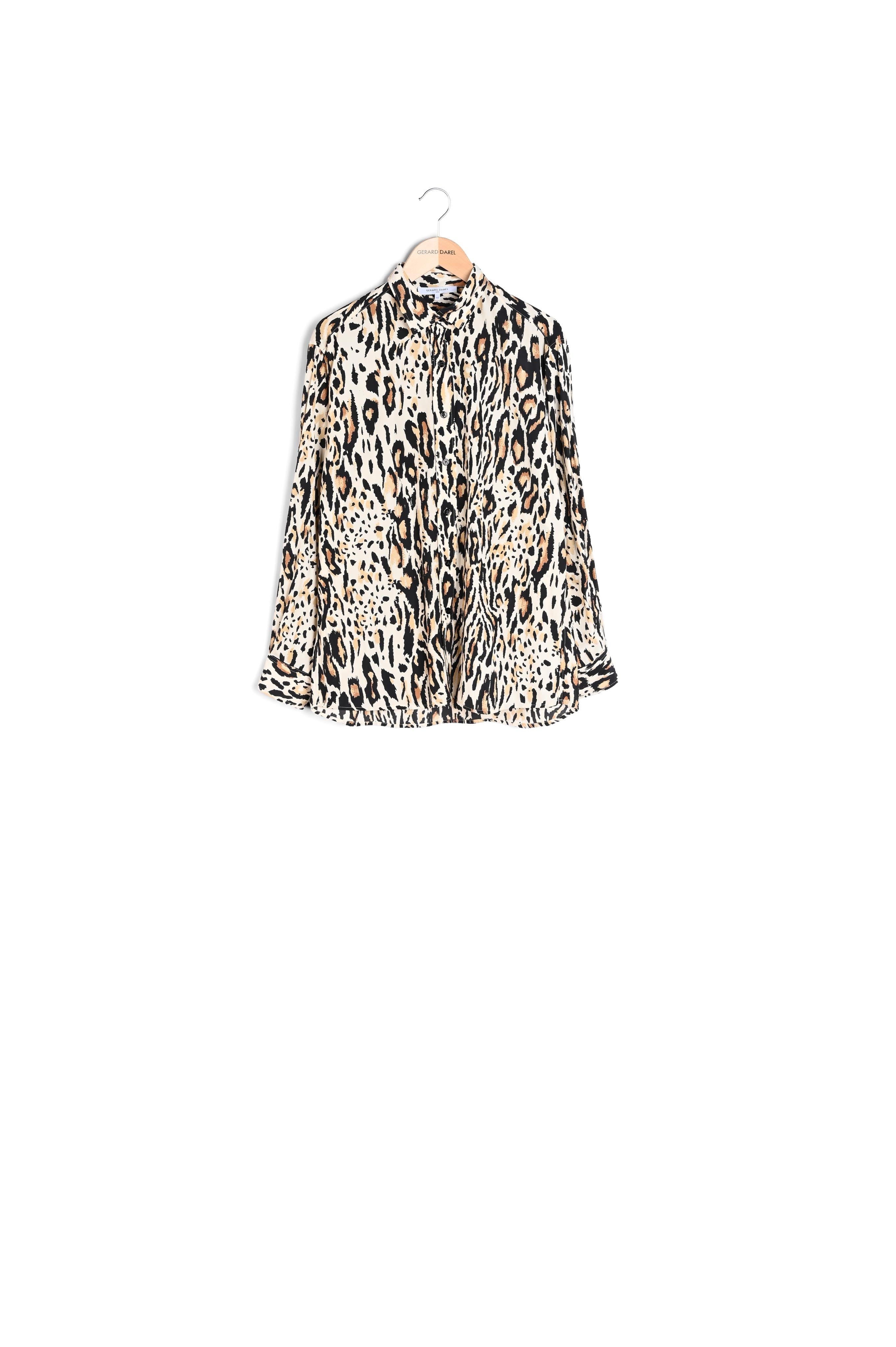 Chemise à imprimé léopard - CLYDE Faume - seconde main