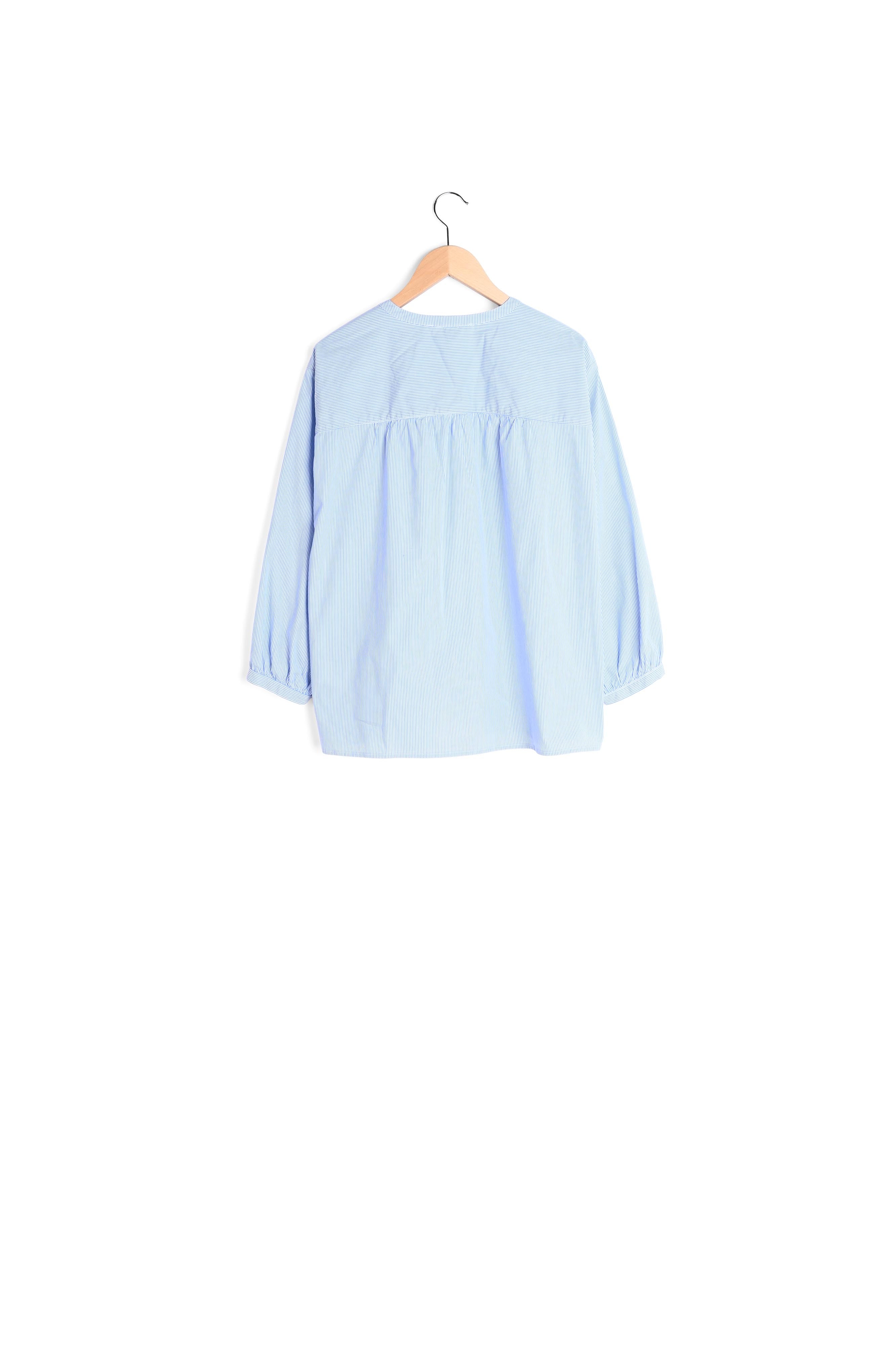 NATTALINA - Blouse en coton avec broderies Faume - seconde main