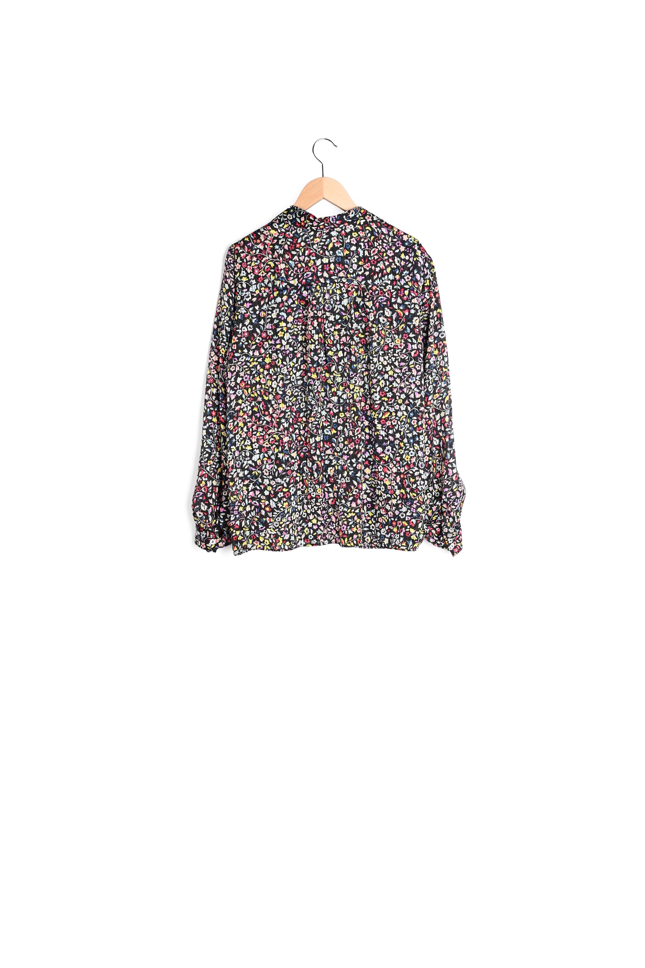 NILVA - Chemise fluide à imprimé floral Faume - seconde main