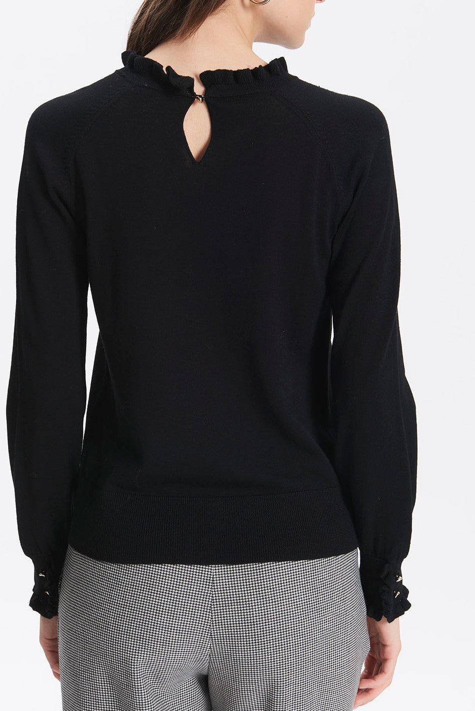 SUZAN - Pull fin en laine Faume - seconde main