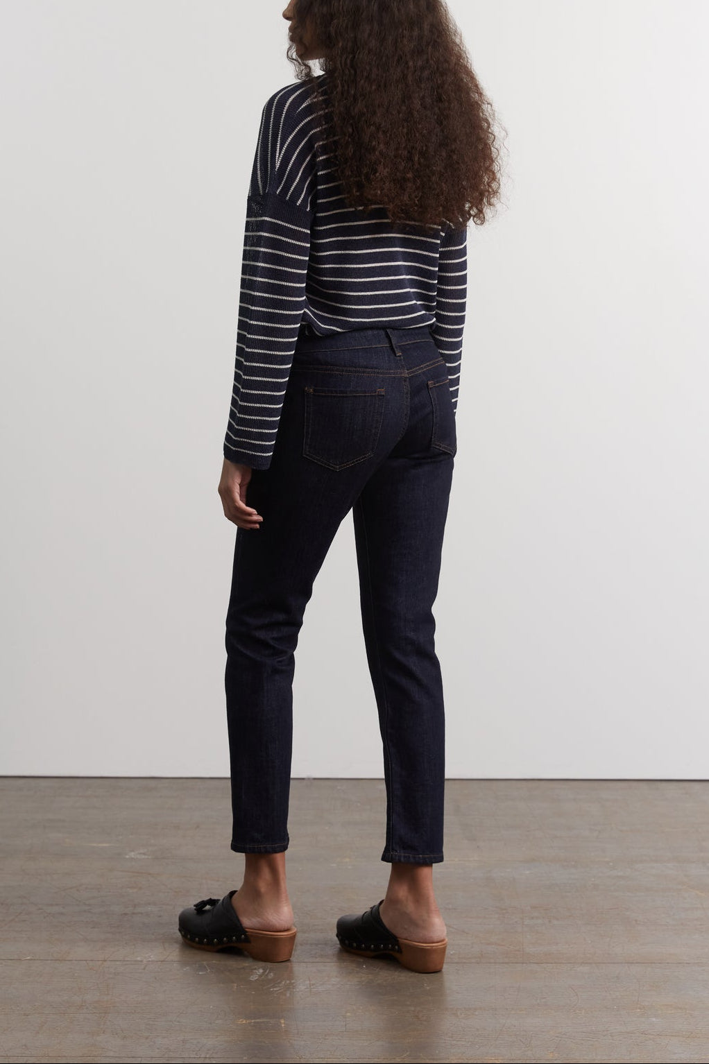 ESME - Jean slim 7/8 en coton Stretch Faume - seconde main