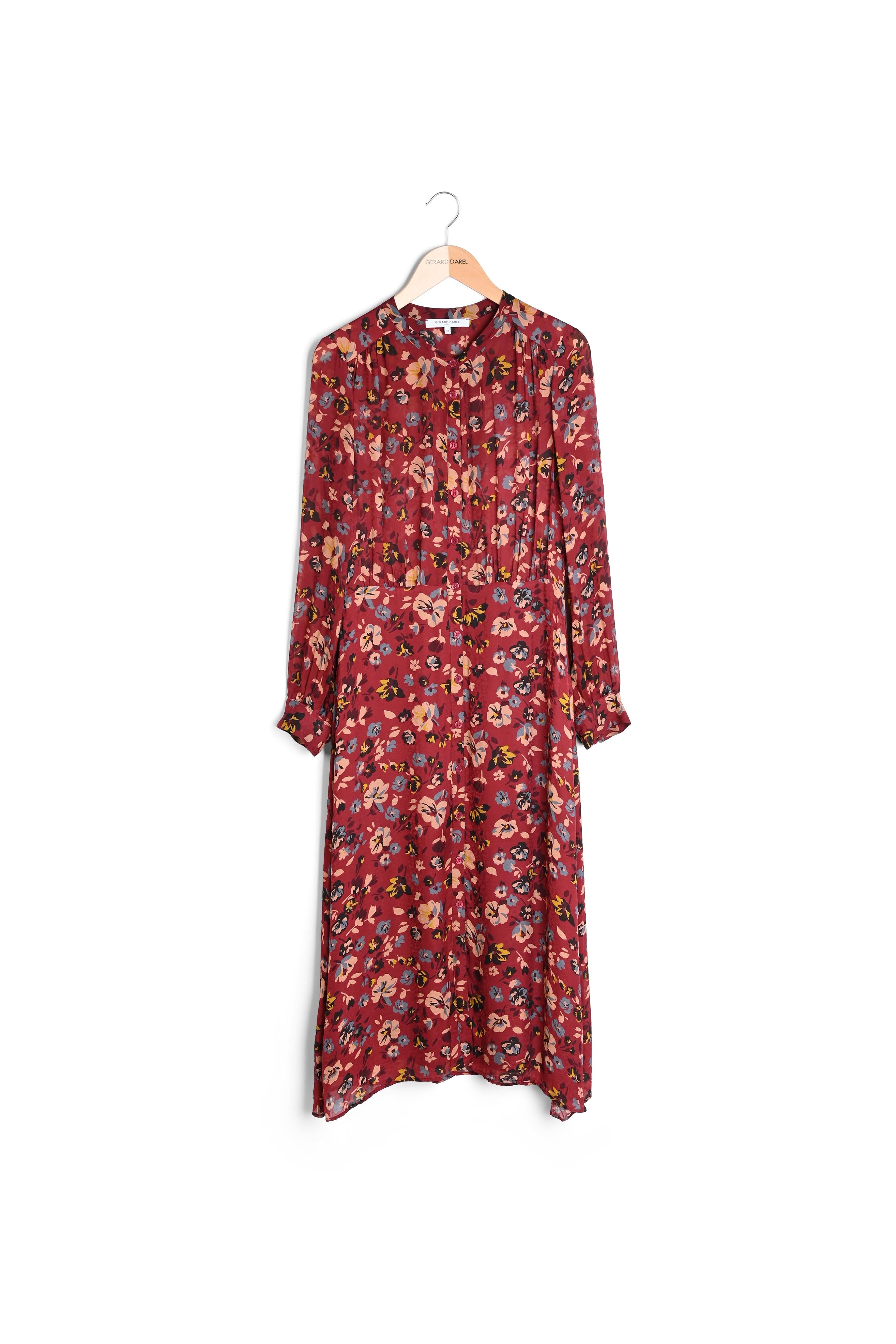 DILYS - Robe à imprimé fleuri Faume - seconde main