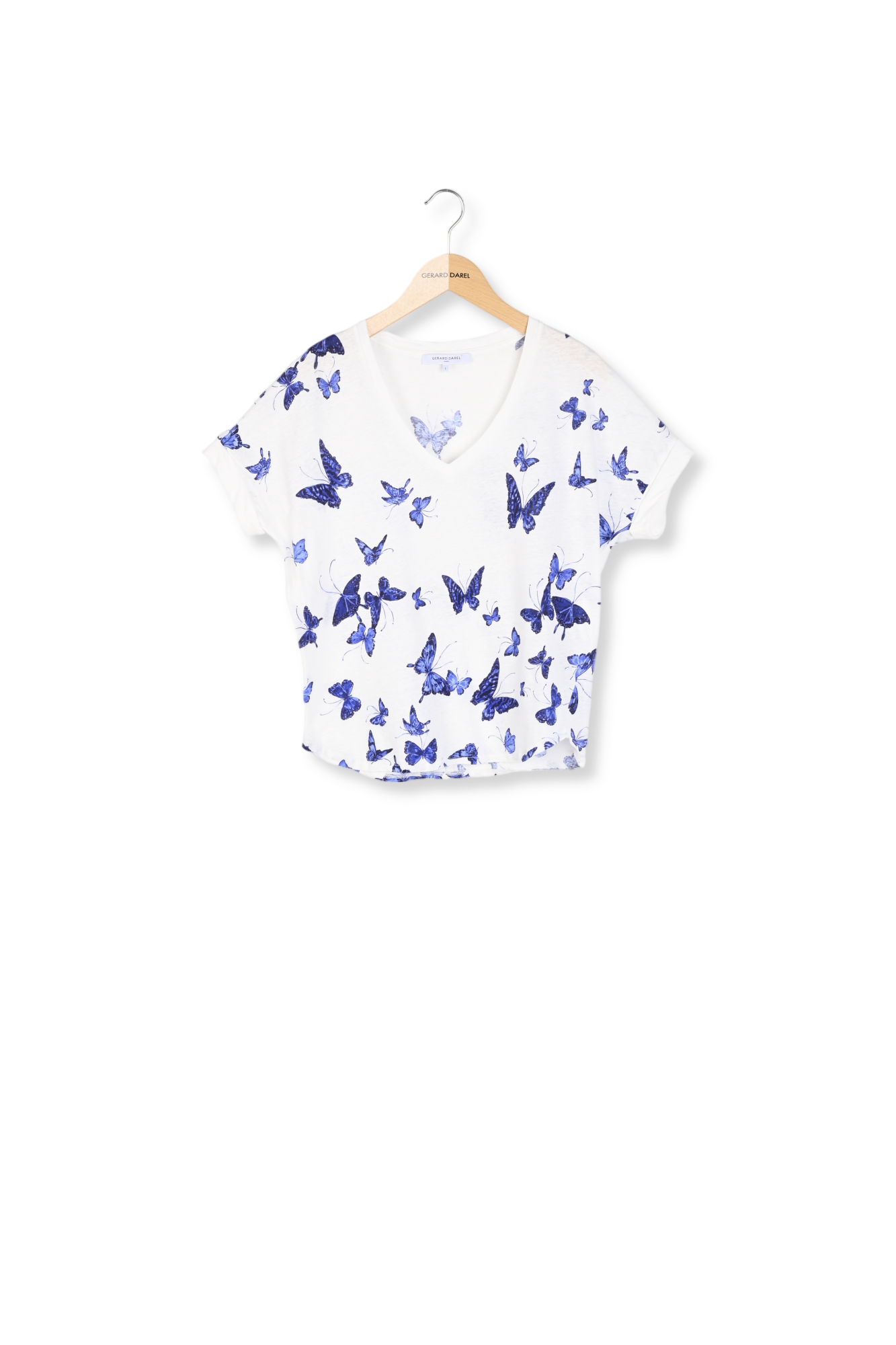 T-shirt en coton papillons - MIRELA Faume - seconde main