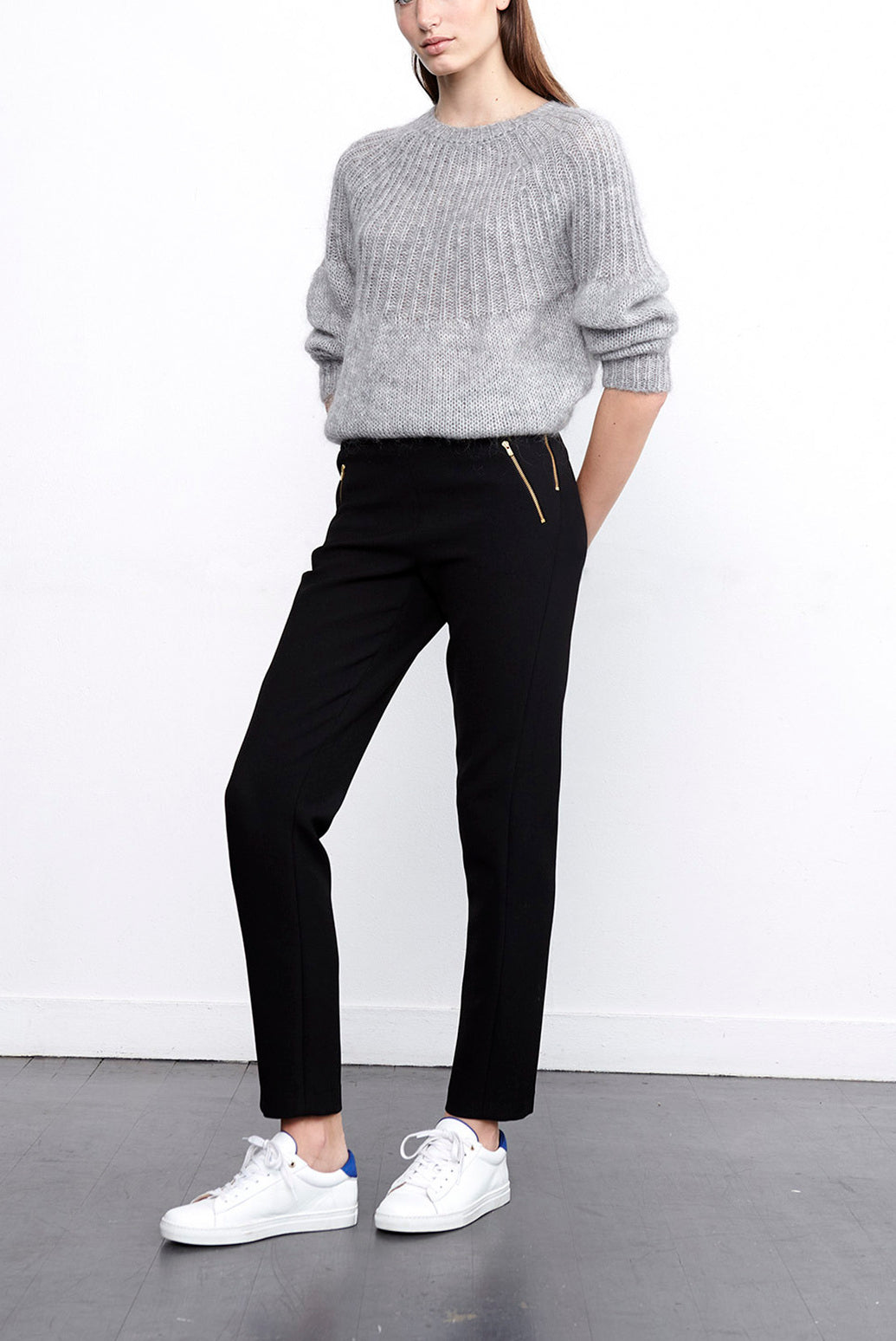 LOREN - Pantalon cigarette Faume - seconde main