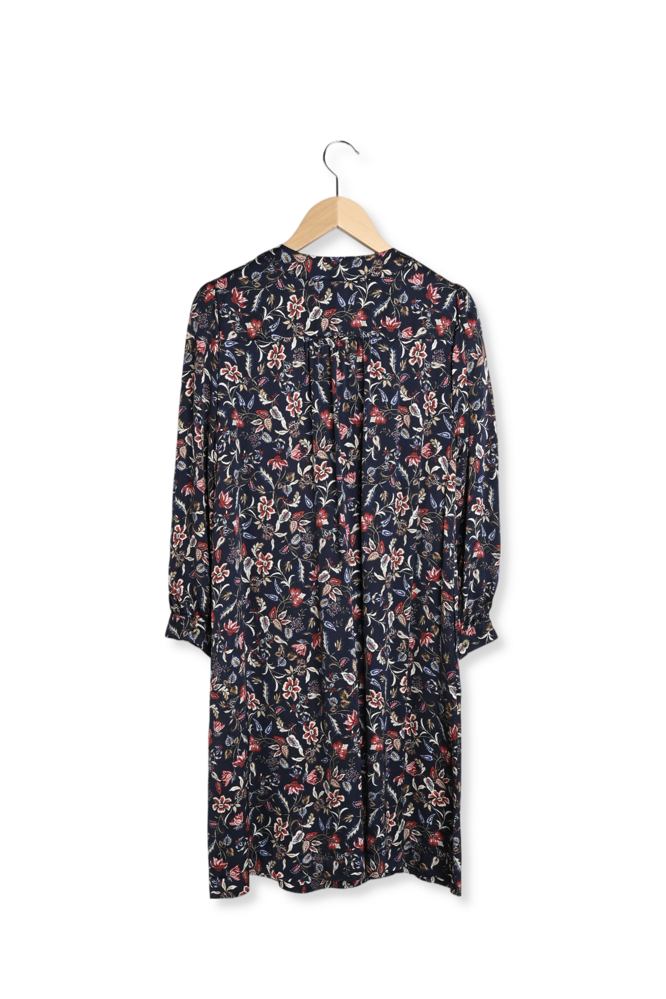 Robe courte et droite imprimé floral - JEMY Faume - seconde main