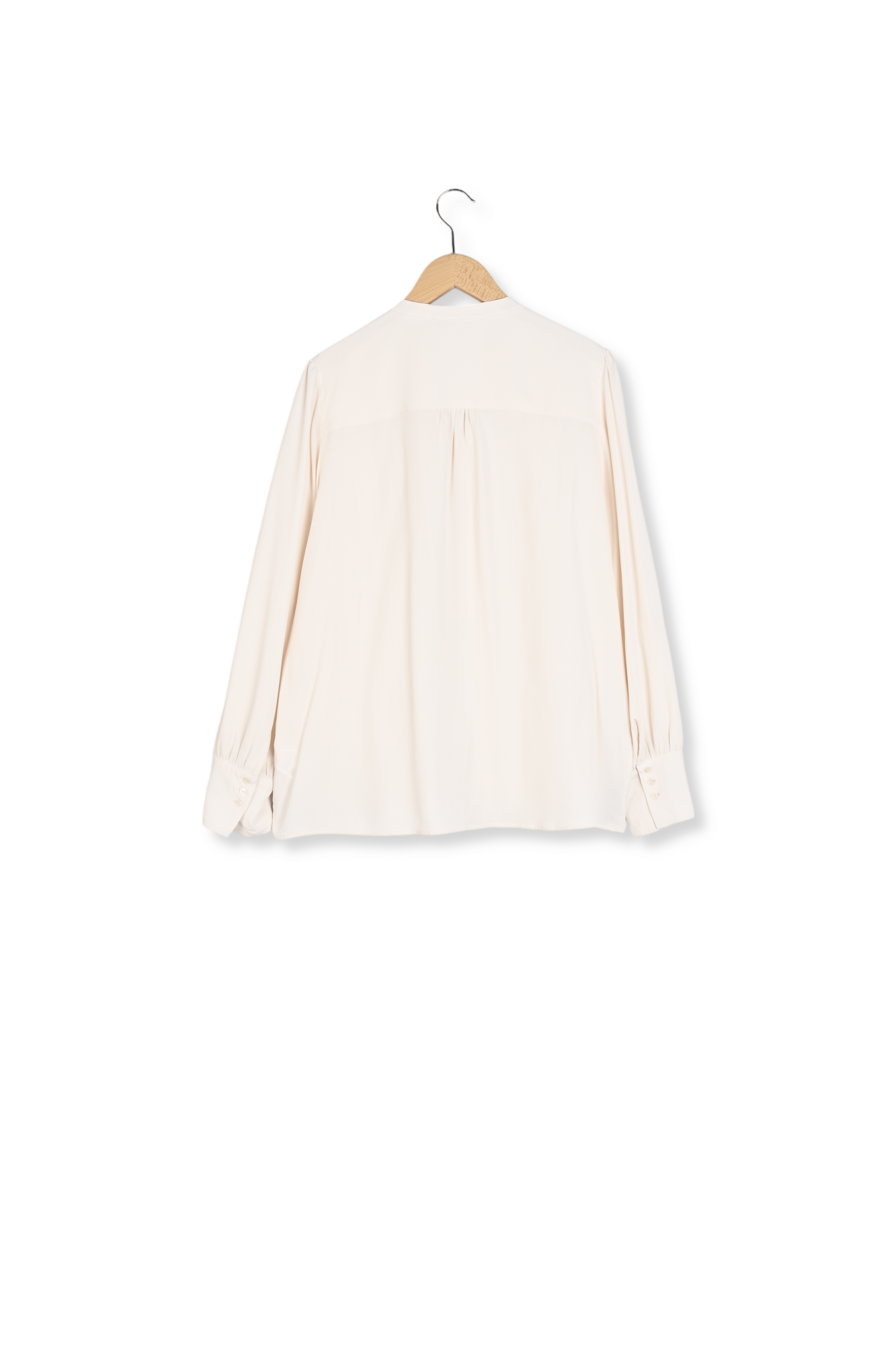 Chemise en mousseline unie à volants - CLEO Faume - seconde main