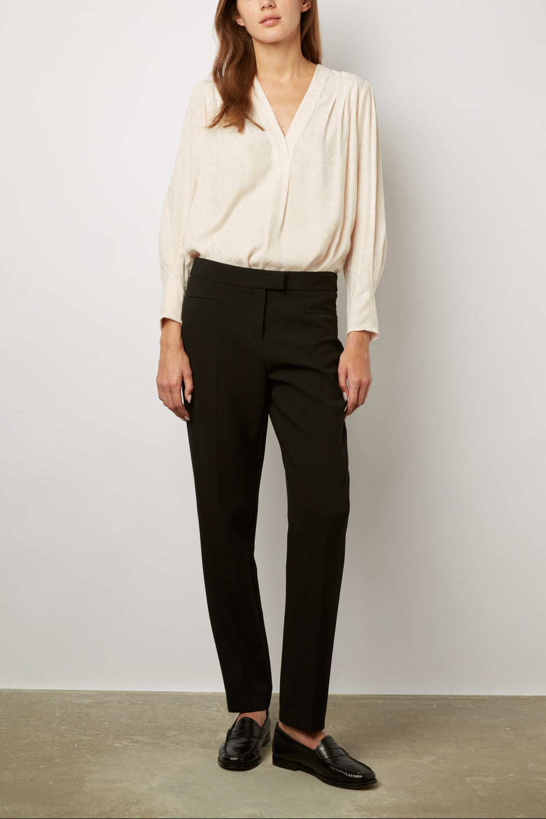 Pantalon droit 7/8 - ECATERINA Faume - seconde main