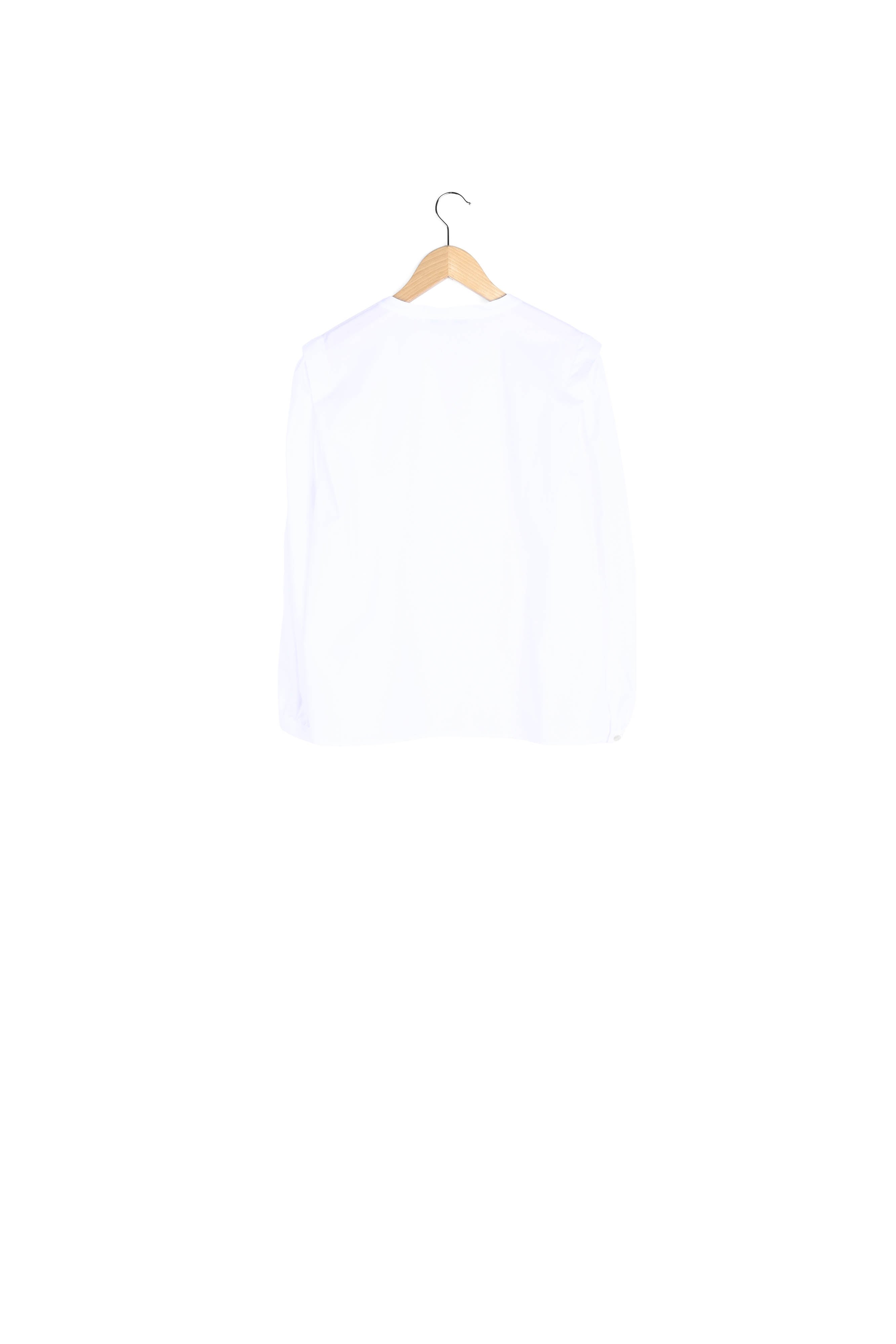 Chemise en coton et détails féminins - CLARYSA Faume - seconde main