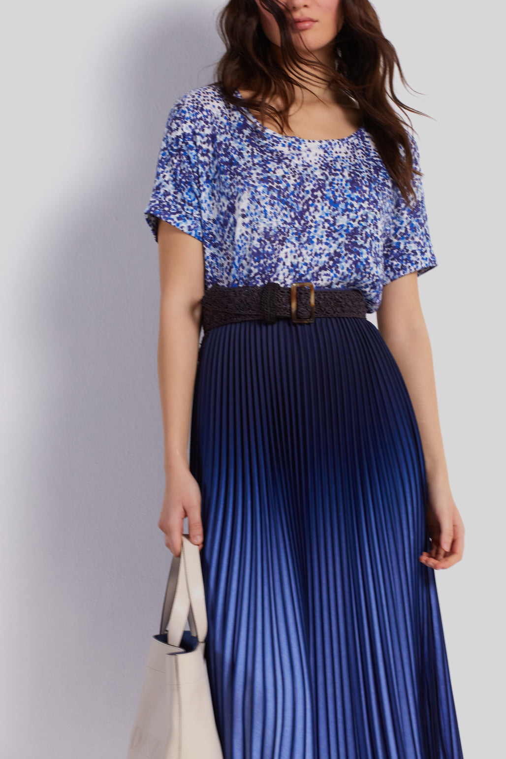 Tee-shirt loose à motif - ANGELE Faume - seconde main