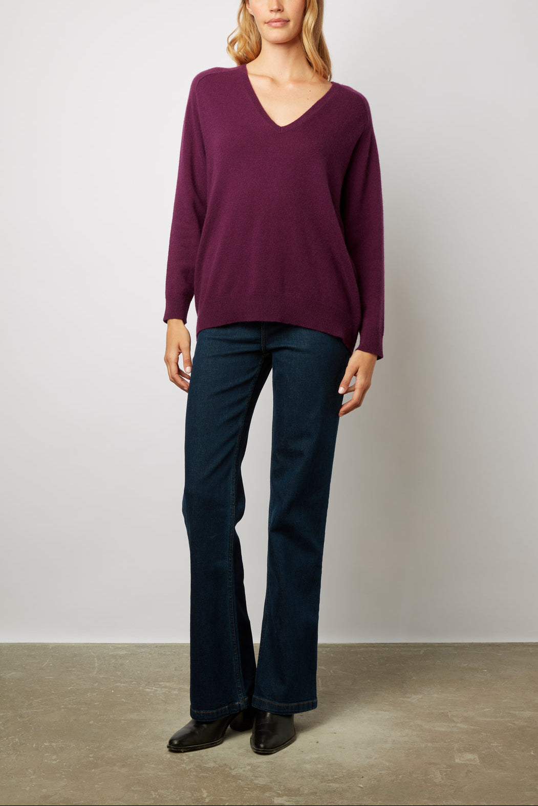Pull V en cachemire - LILIROSE Faume - seconde main