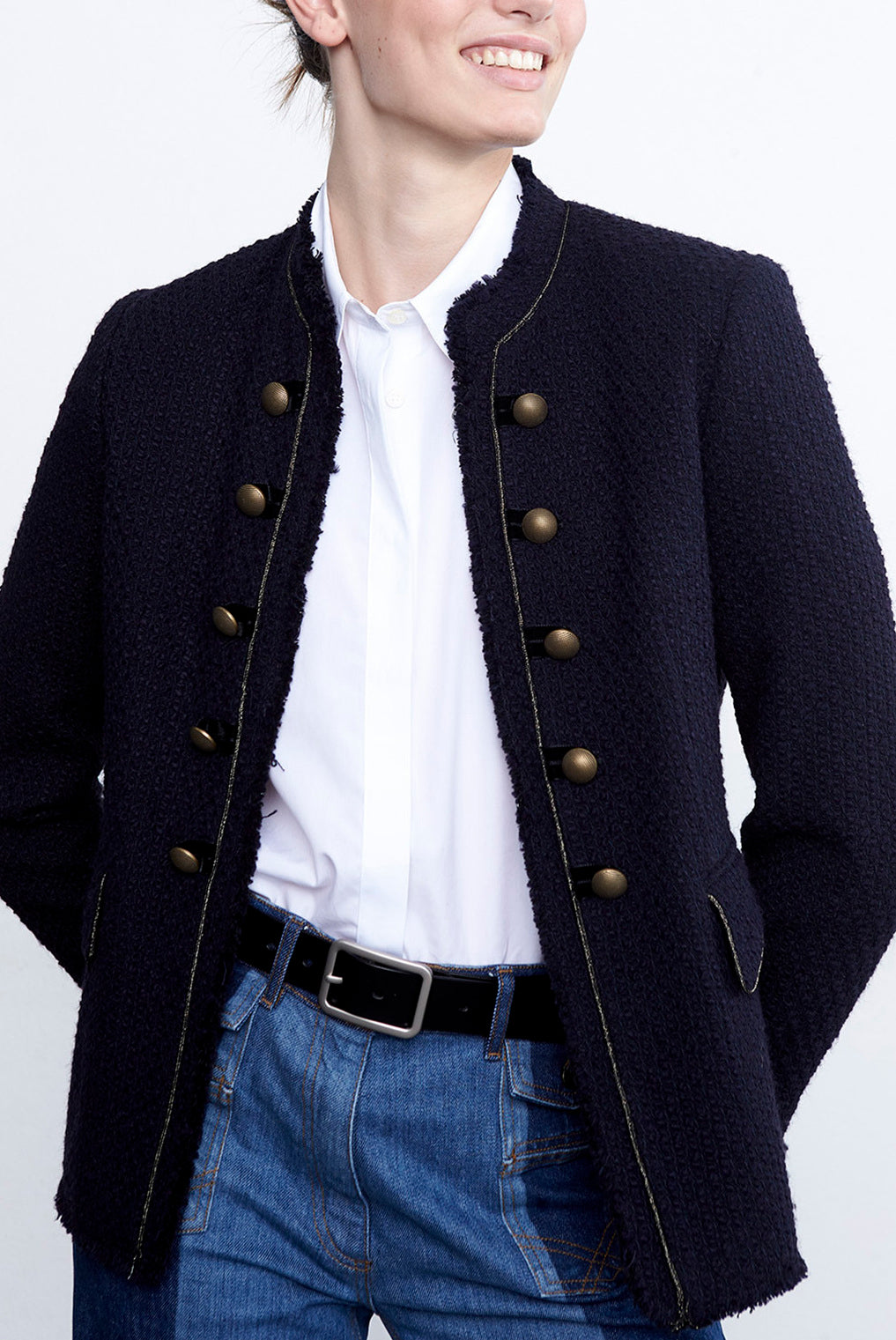 VALIA - Veste à brandebourgs Faume - seconde main