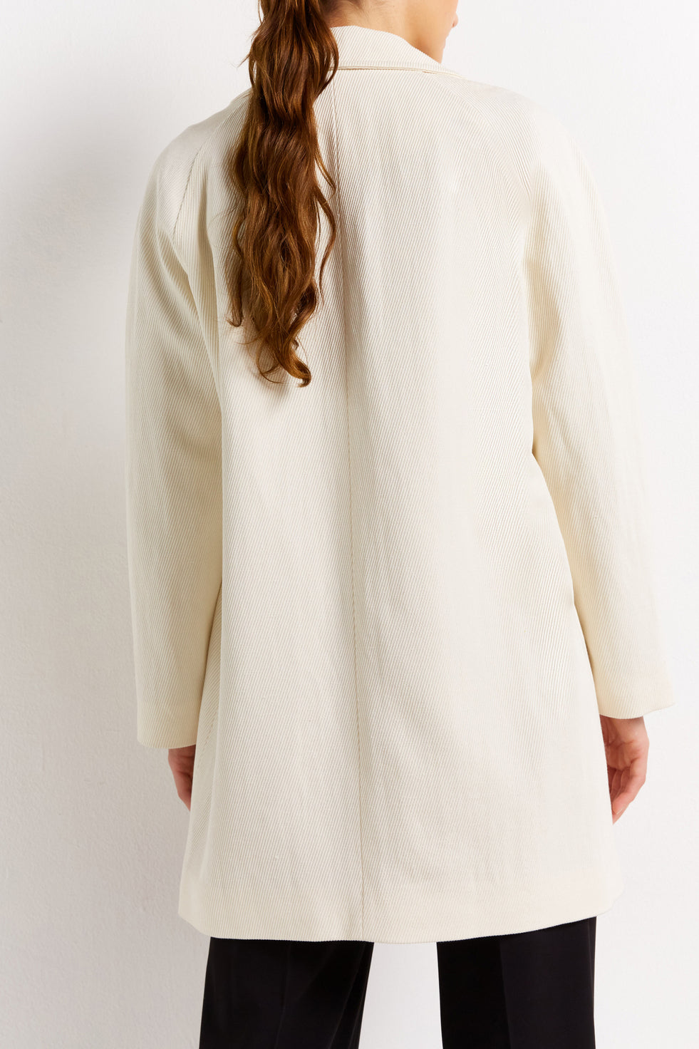 Manteau en coton et lin - SCARLET Faume - seconde main