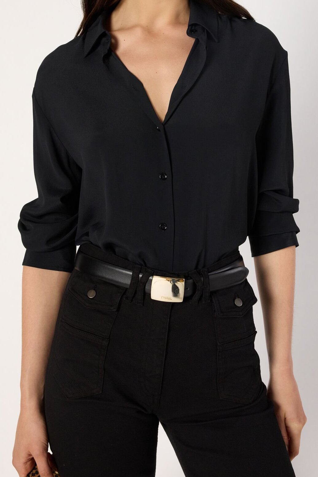 Chemise fluide noire - BEATA Faume - seconde main