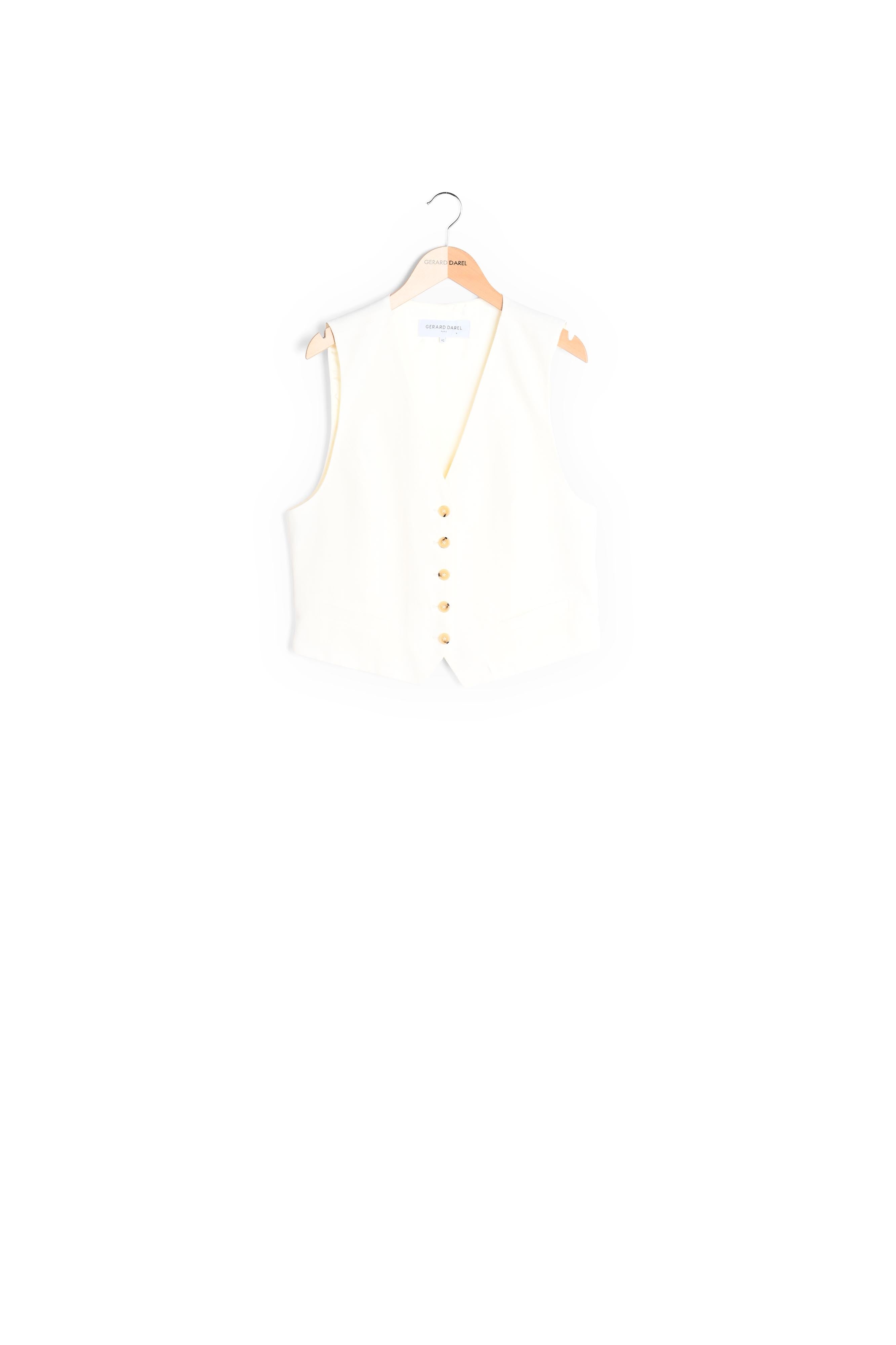 Gilet sans manches uni - BRASIA Faume - seconde main