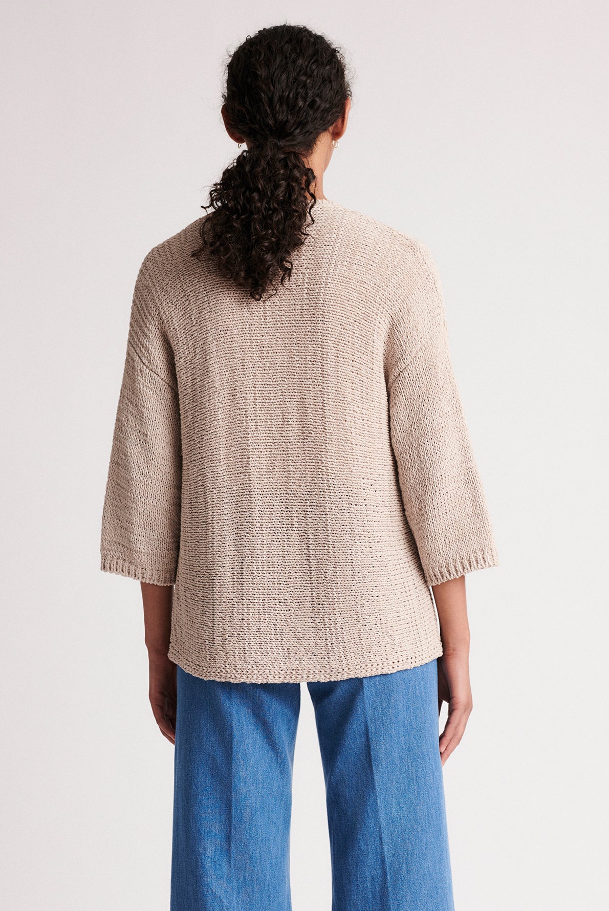 EMILIANA - Gilet en coton organique Faume - seconde main