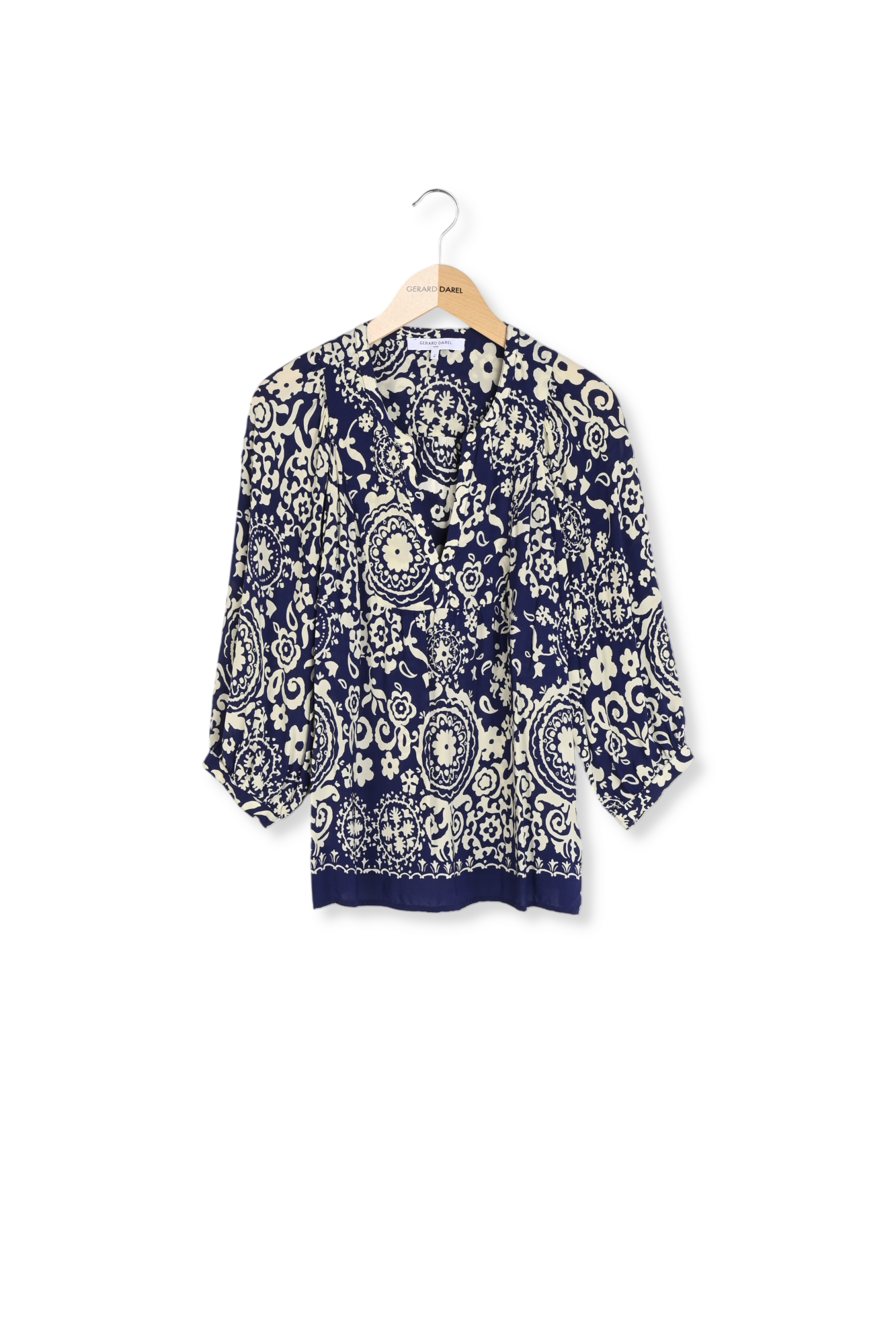 Blouse fluide imprimée - UBELIA Faume - seconde main