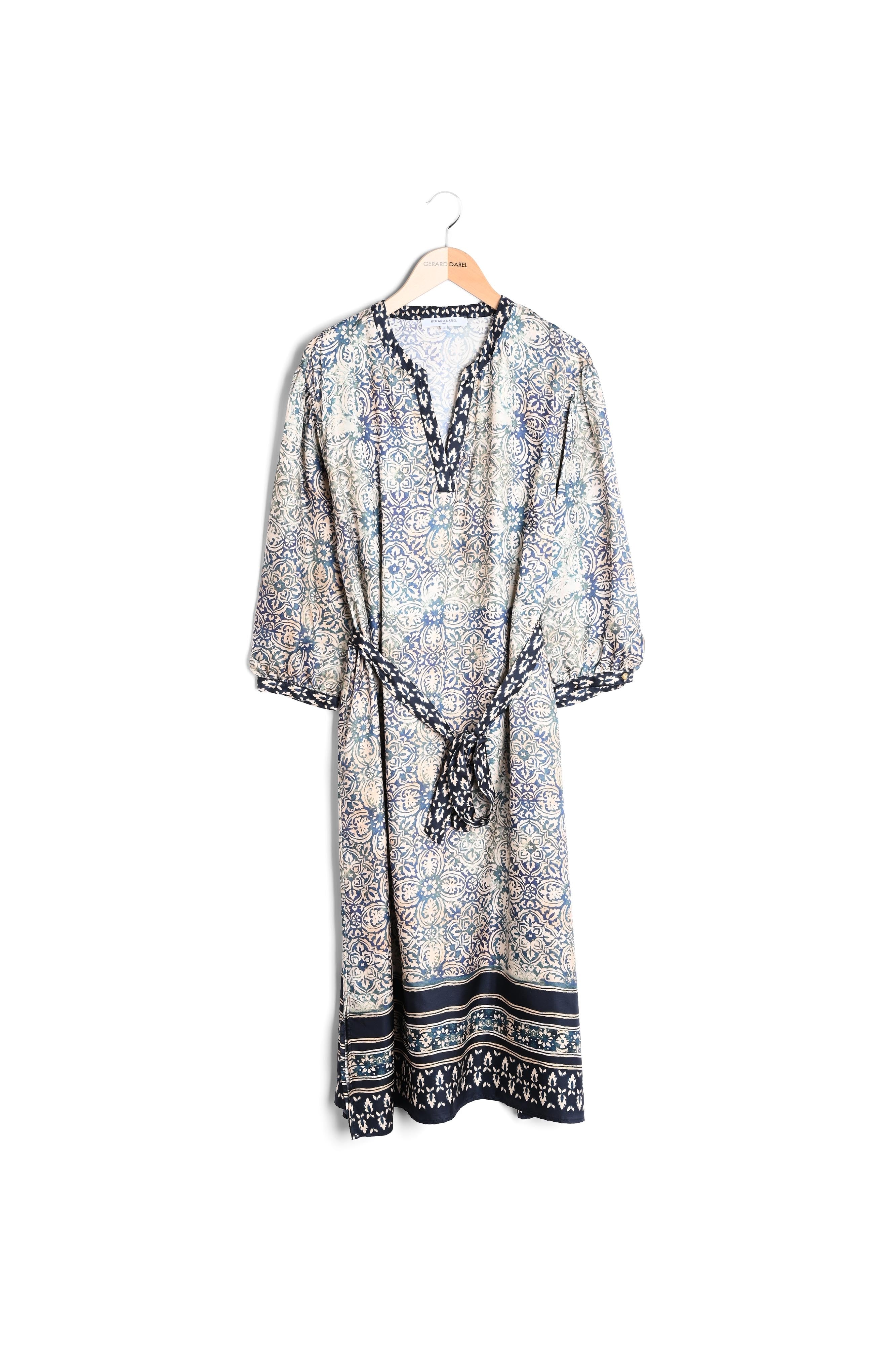 Robe droite en 100% soie - ELNORA Faume - seconde main