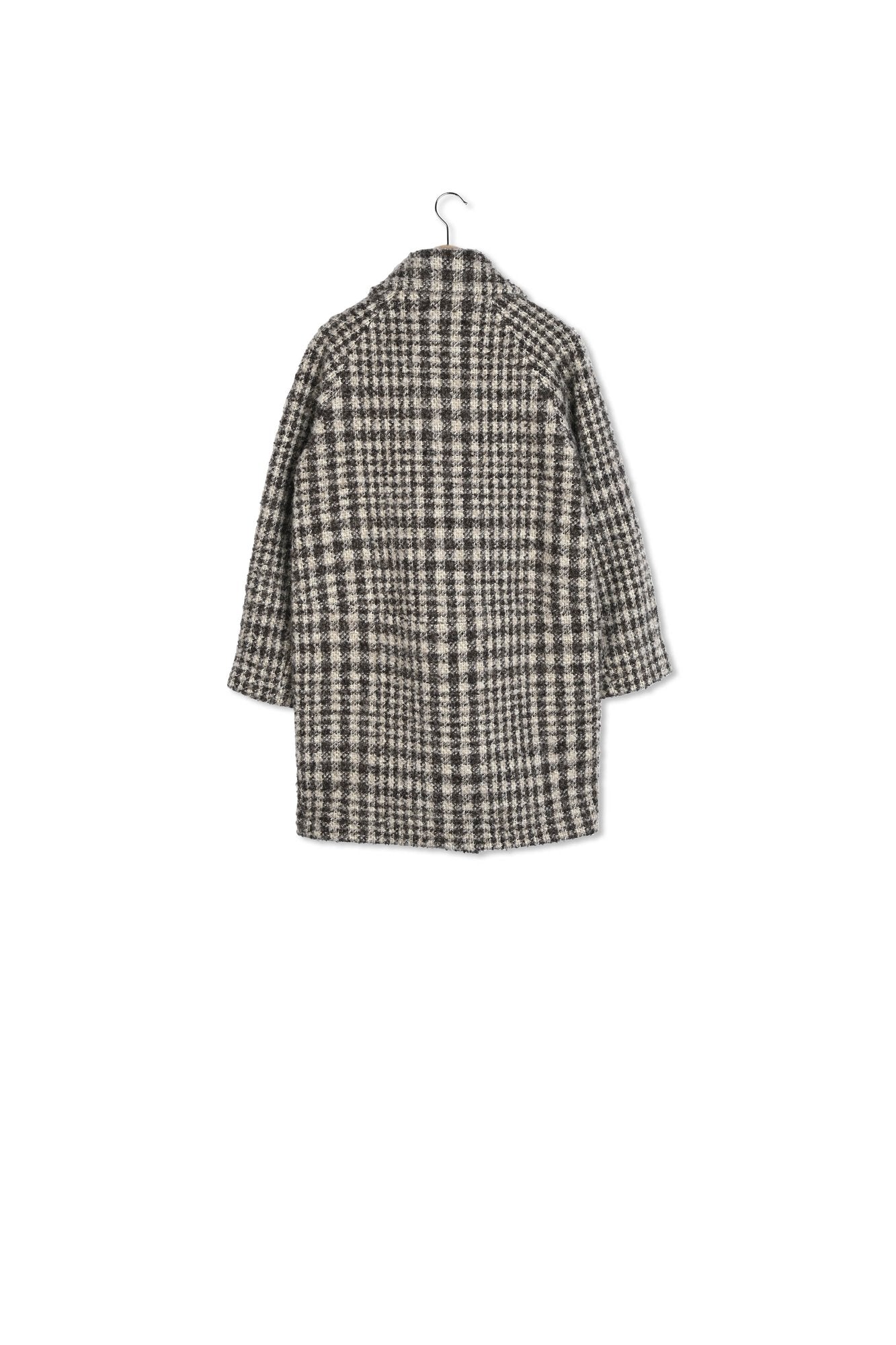 Manteau à carreaux - LEOPOLDINE Faume - seconde main