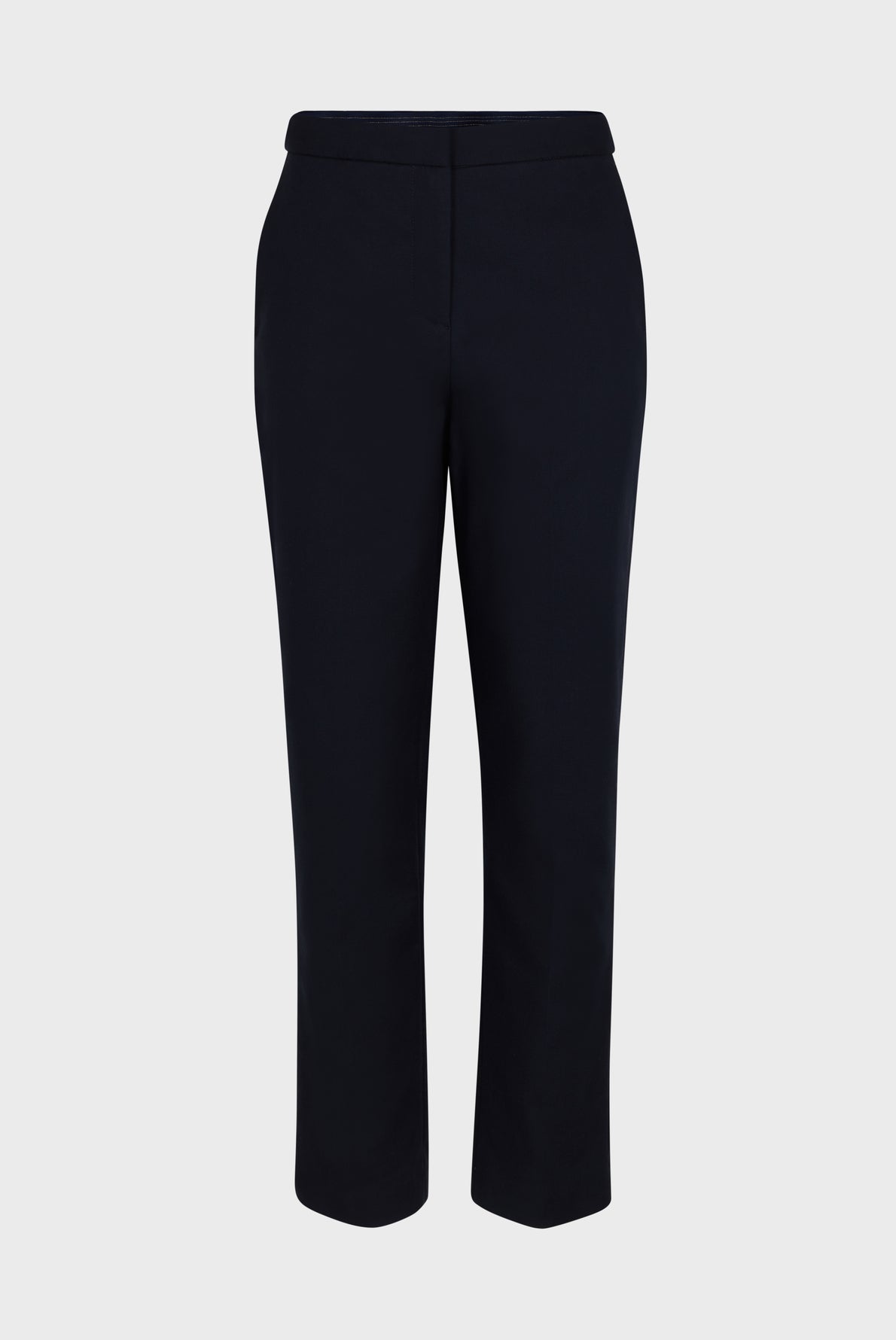 Pantalon droit en coton et dos élastiqué - ELGA Faume - seconde main