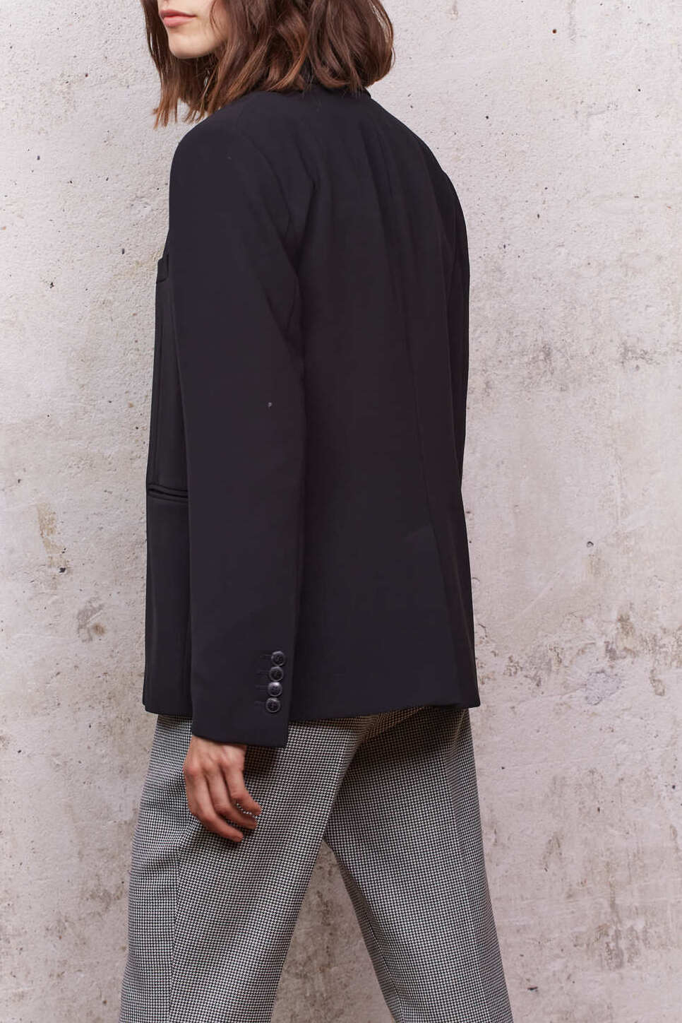BRUNA - Veste de tailleur en crêpe Faume - seconde main