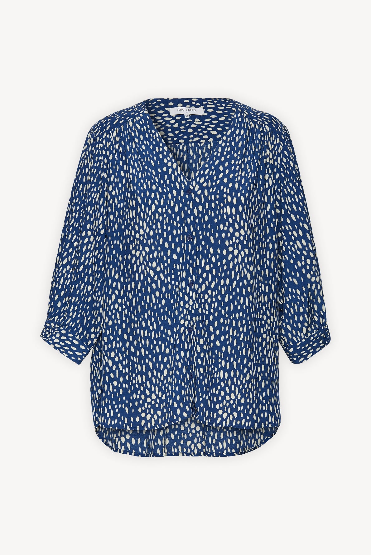 NOELAN - Blouse fluide à pois Faume - seconde main