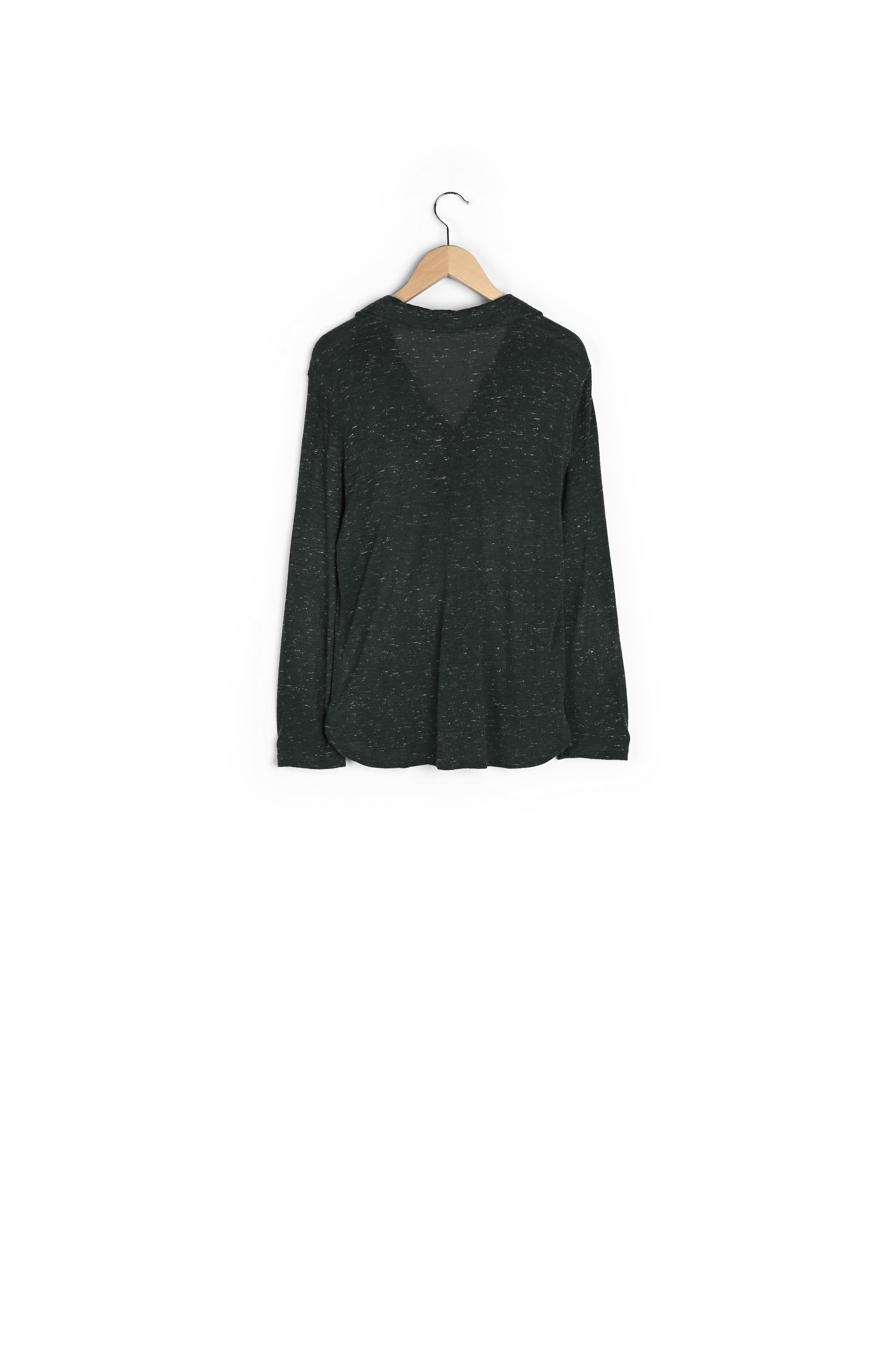 ERMANO - Tee-shirt polo en jersey moucheté Faume - seconde main