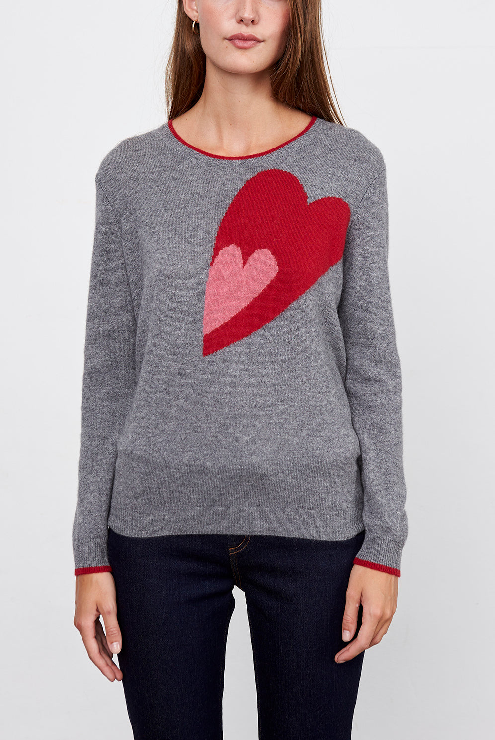 SCARLETT - Pull en cachemire Faume - seconde main