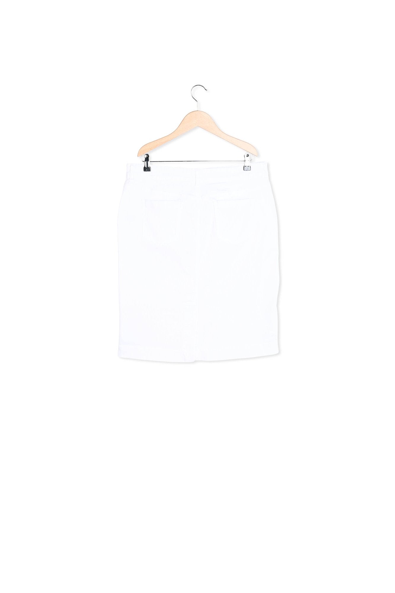 Jupe droite en coton stretch - BERENGERE Faume - seconde main