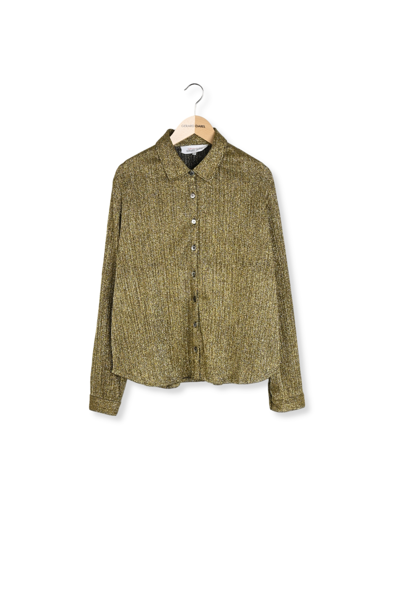 Chemise en lurex doré - NAIKE Faume - seconde main