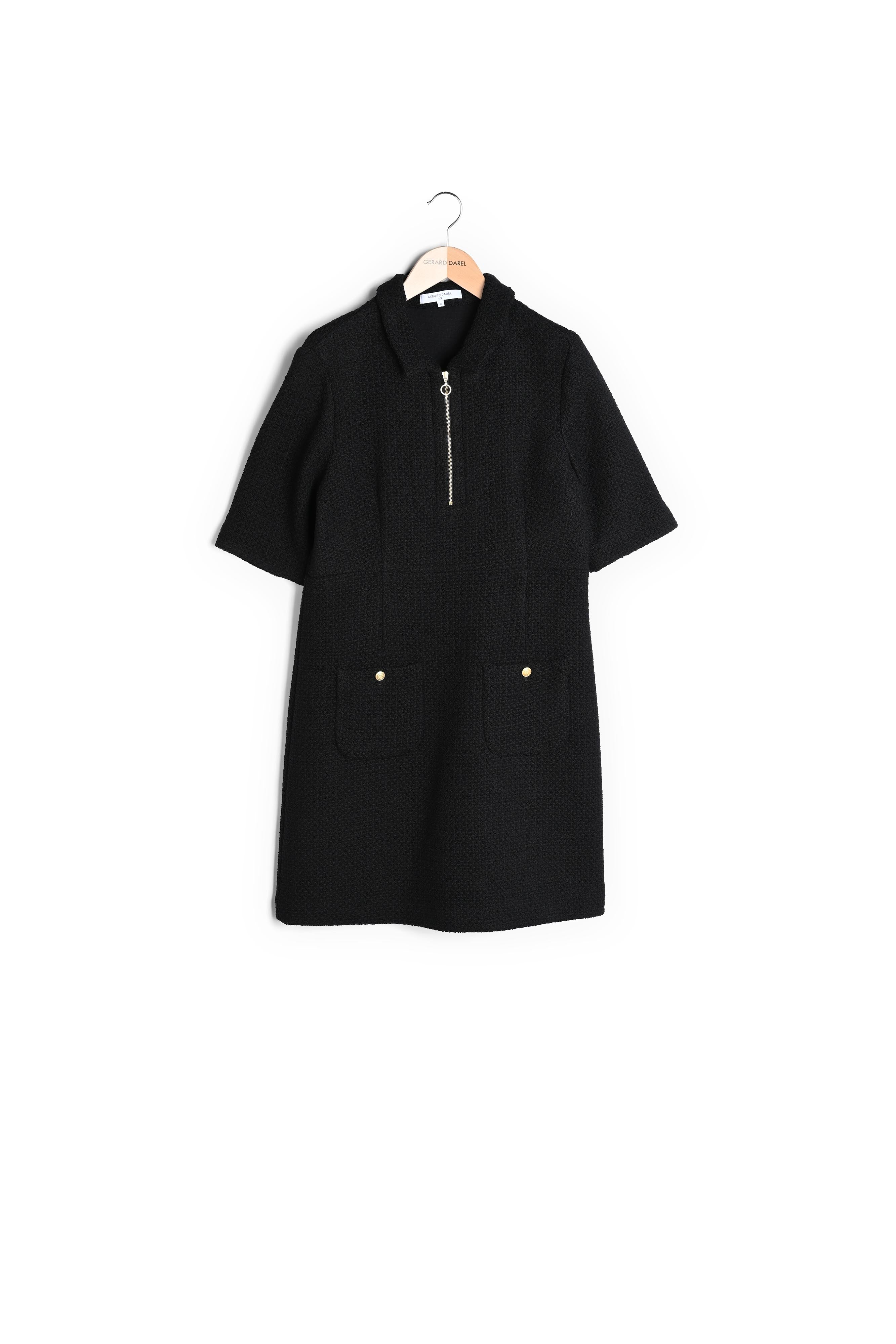 Robe courte cintrée en tweed - JILLIAN Faume - seconde main