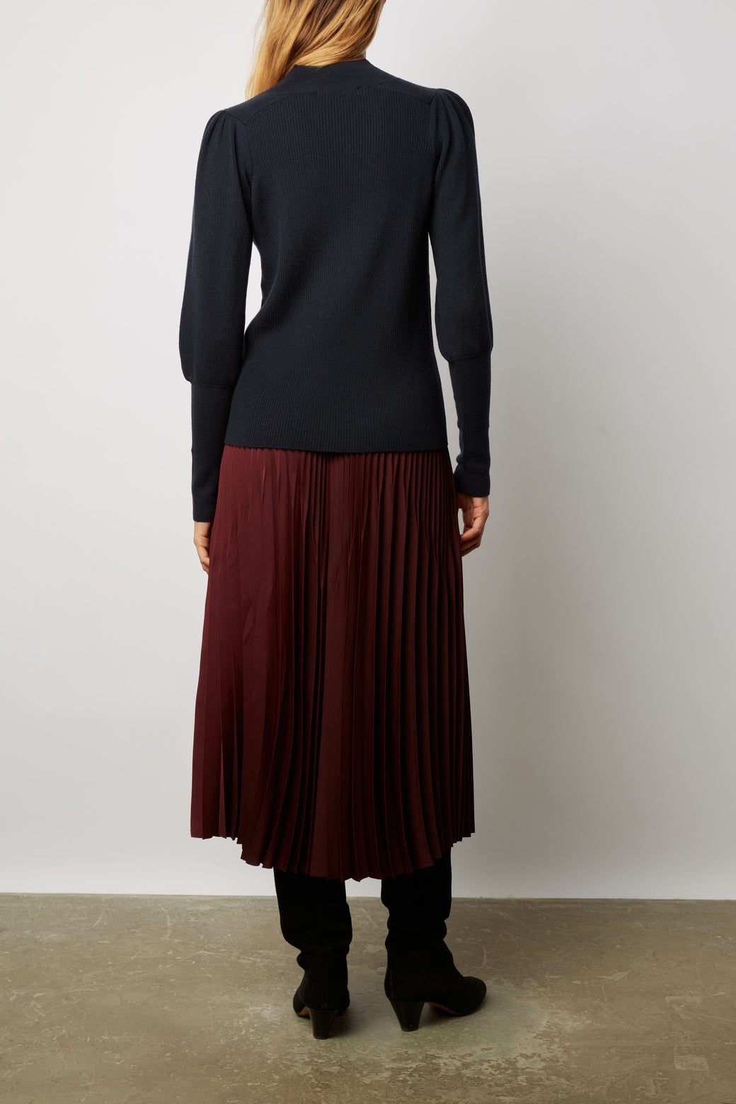 Jupe midi plissée - BAHIA Faume - seconde main