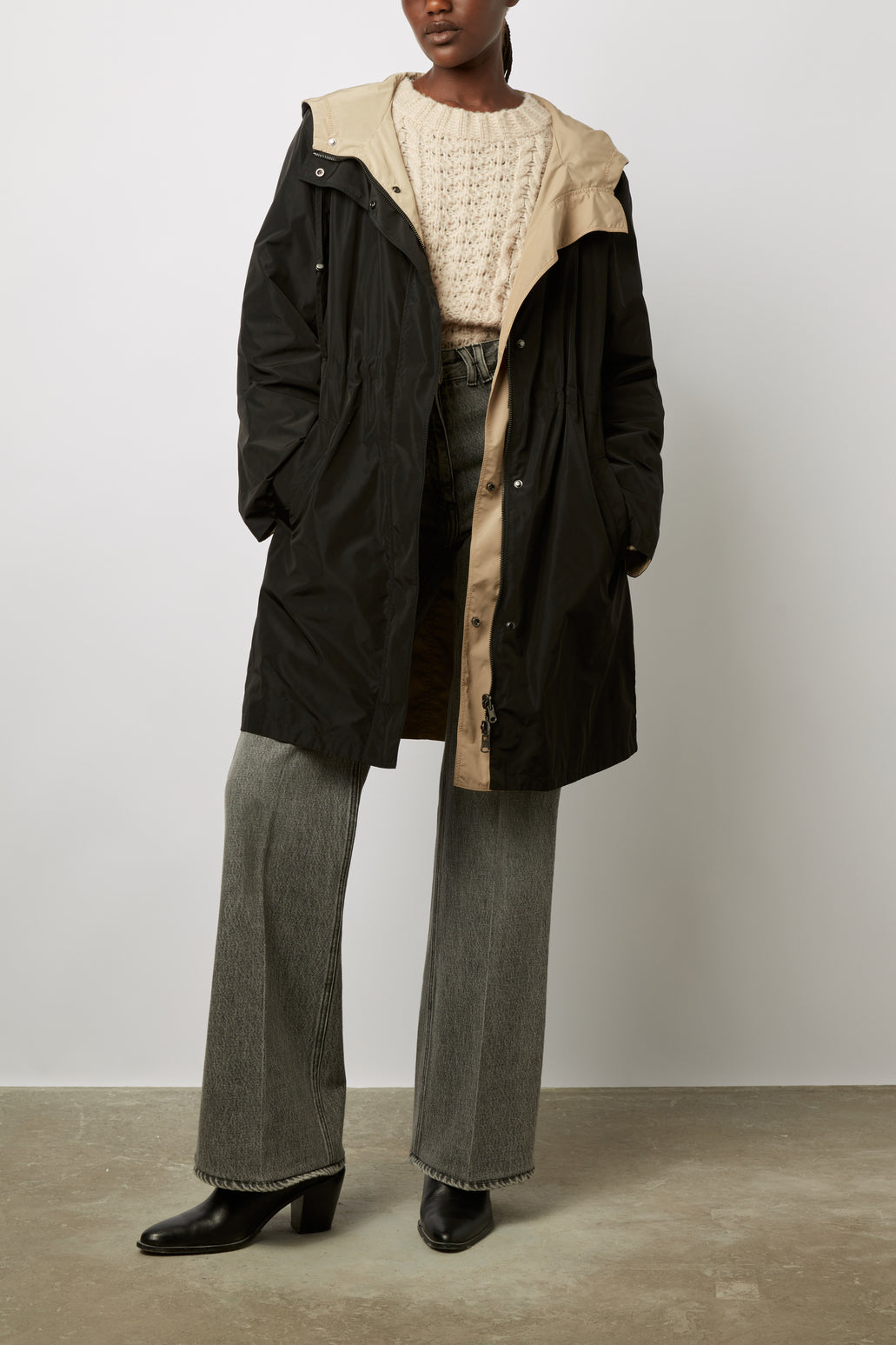 Parka réversible à capuche - SAFIRA Faume - seconde main