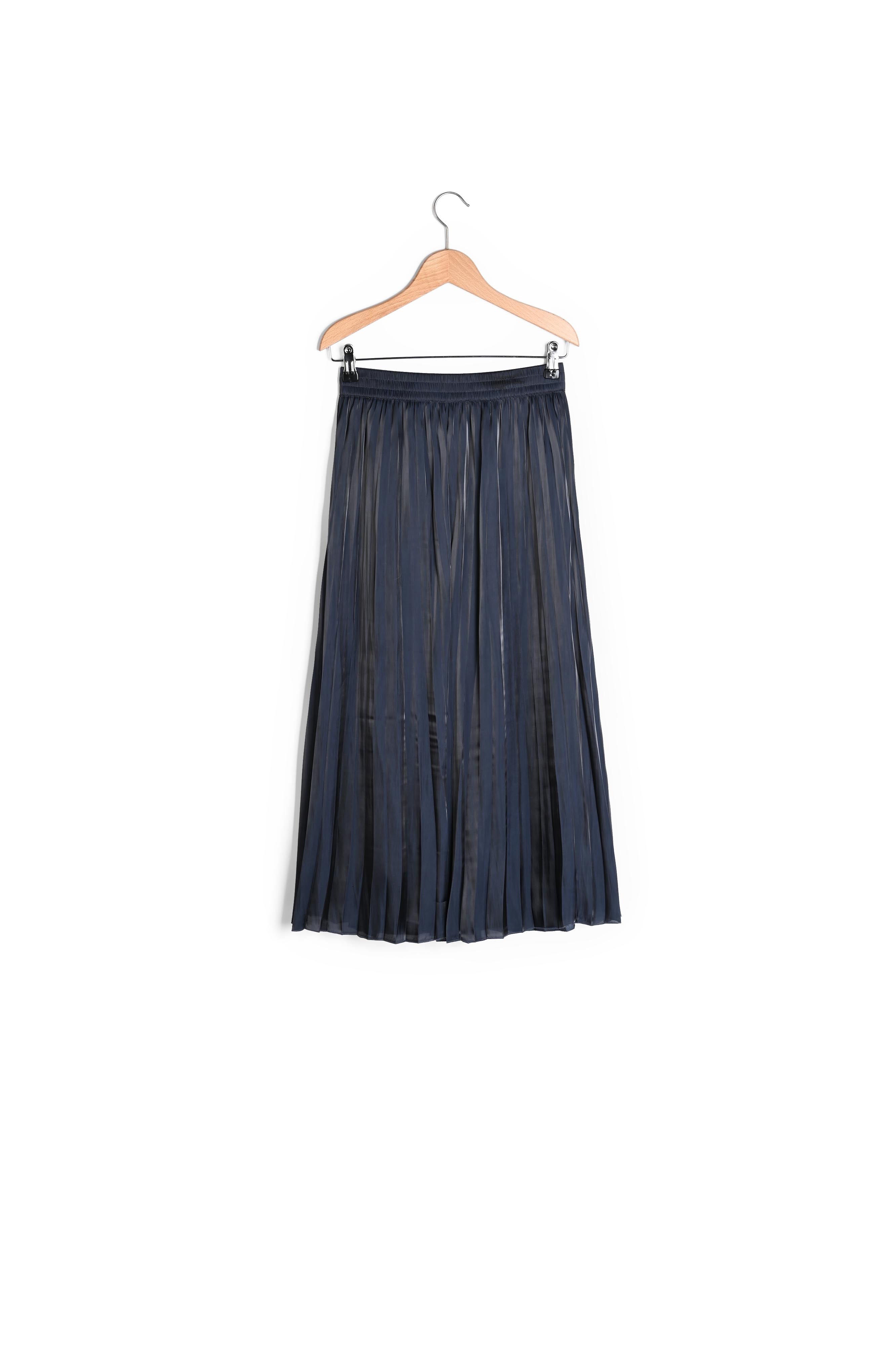 Jupe satinée plissée - DEKRA Faume - seconde main