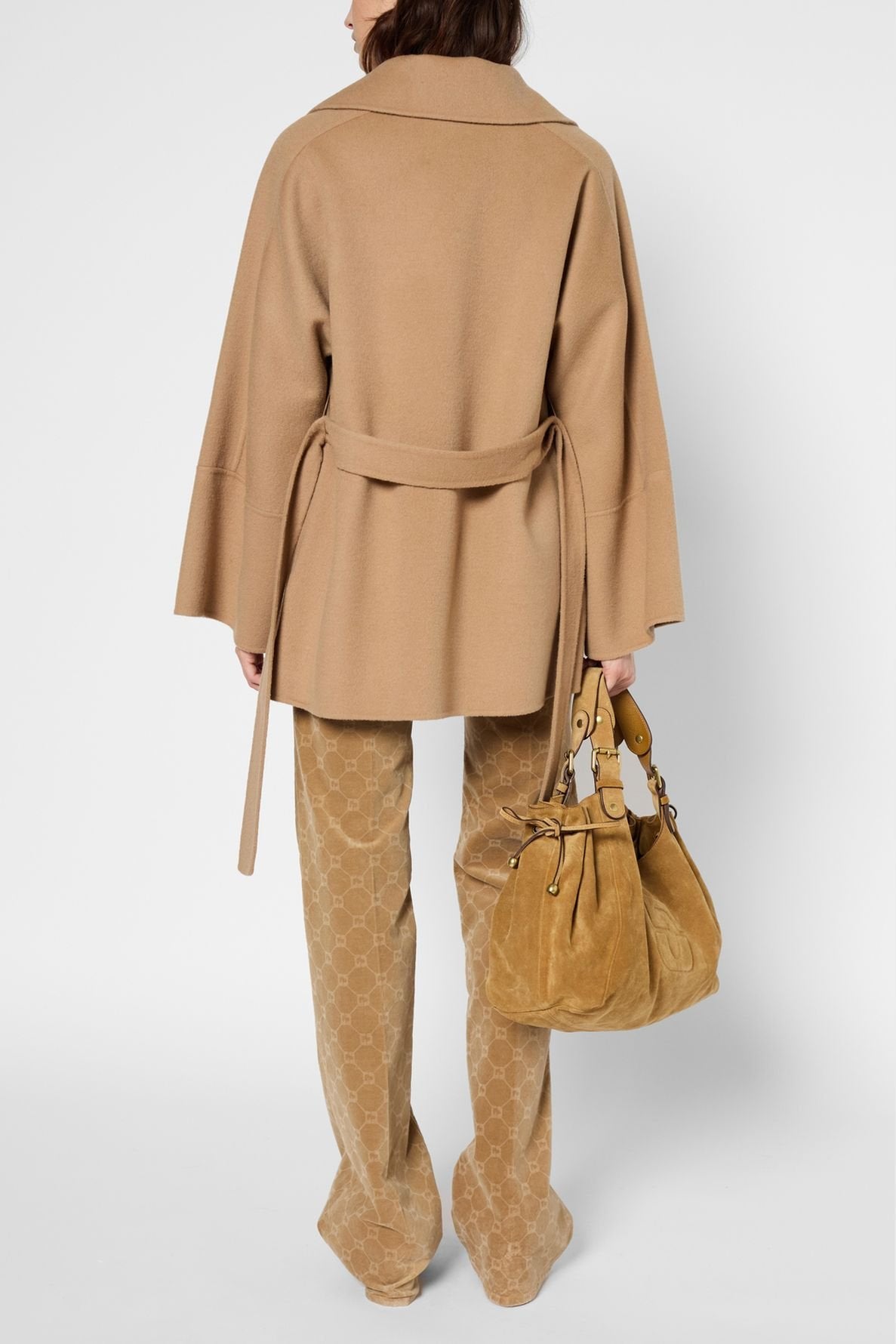 Manteau court ceinturé - STELLA Faume - seconde main