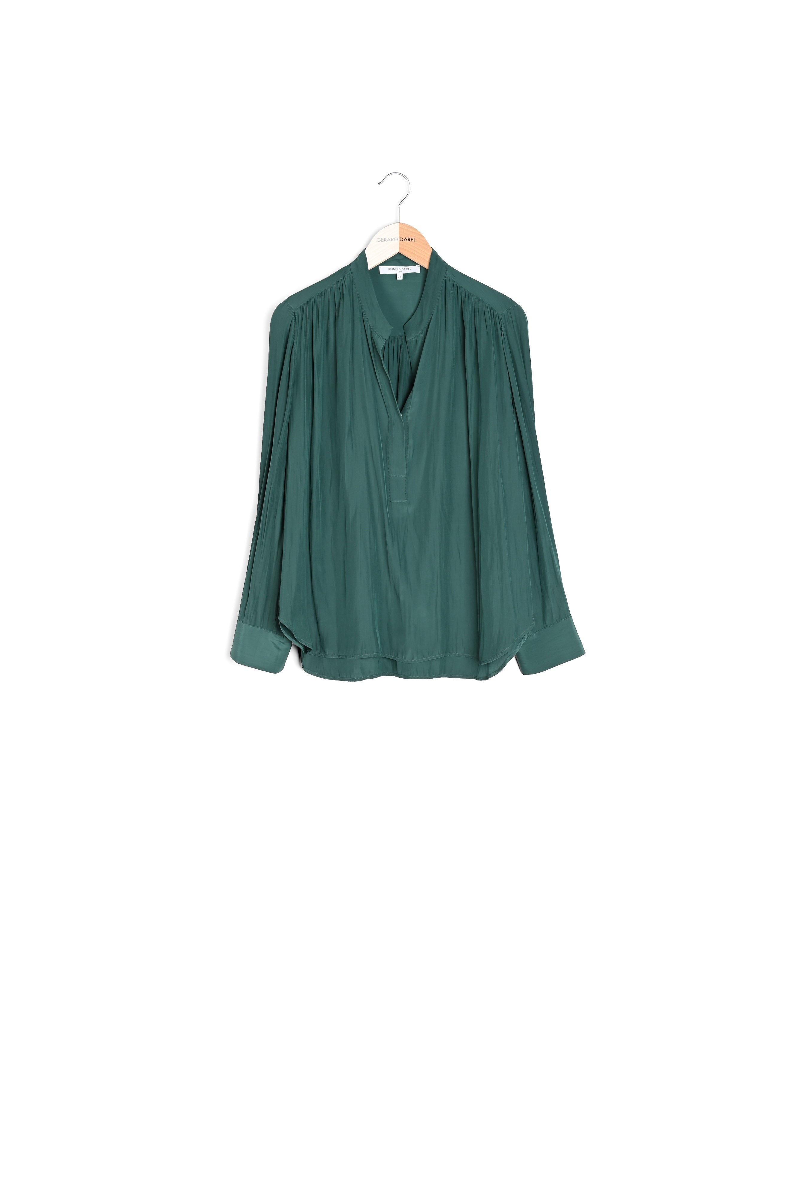 Blouse fluide en satin - AMANDA Faume - seconde main