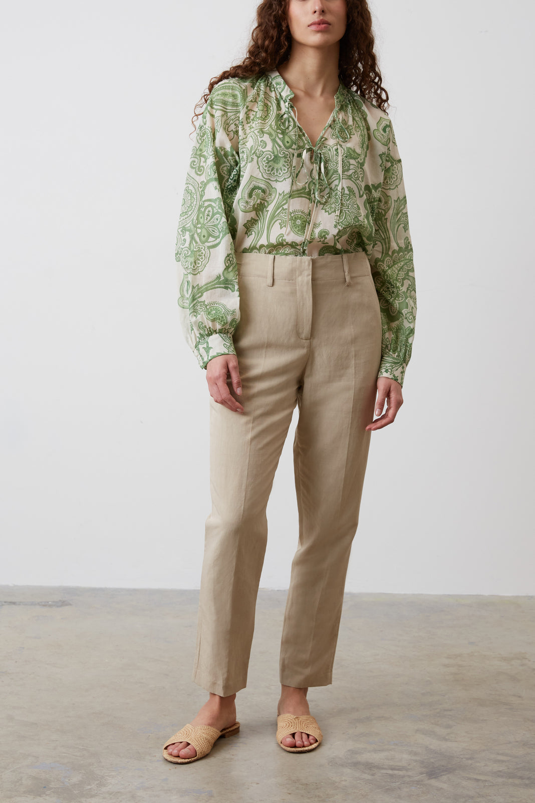 Pantalon de tailleur - ELINNA Faume - seconde main
