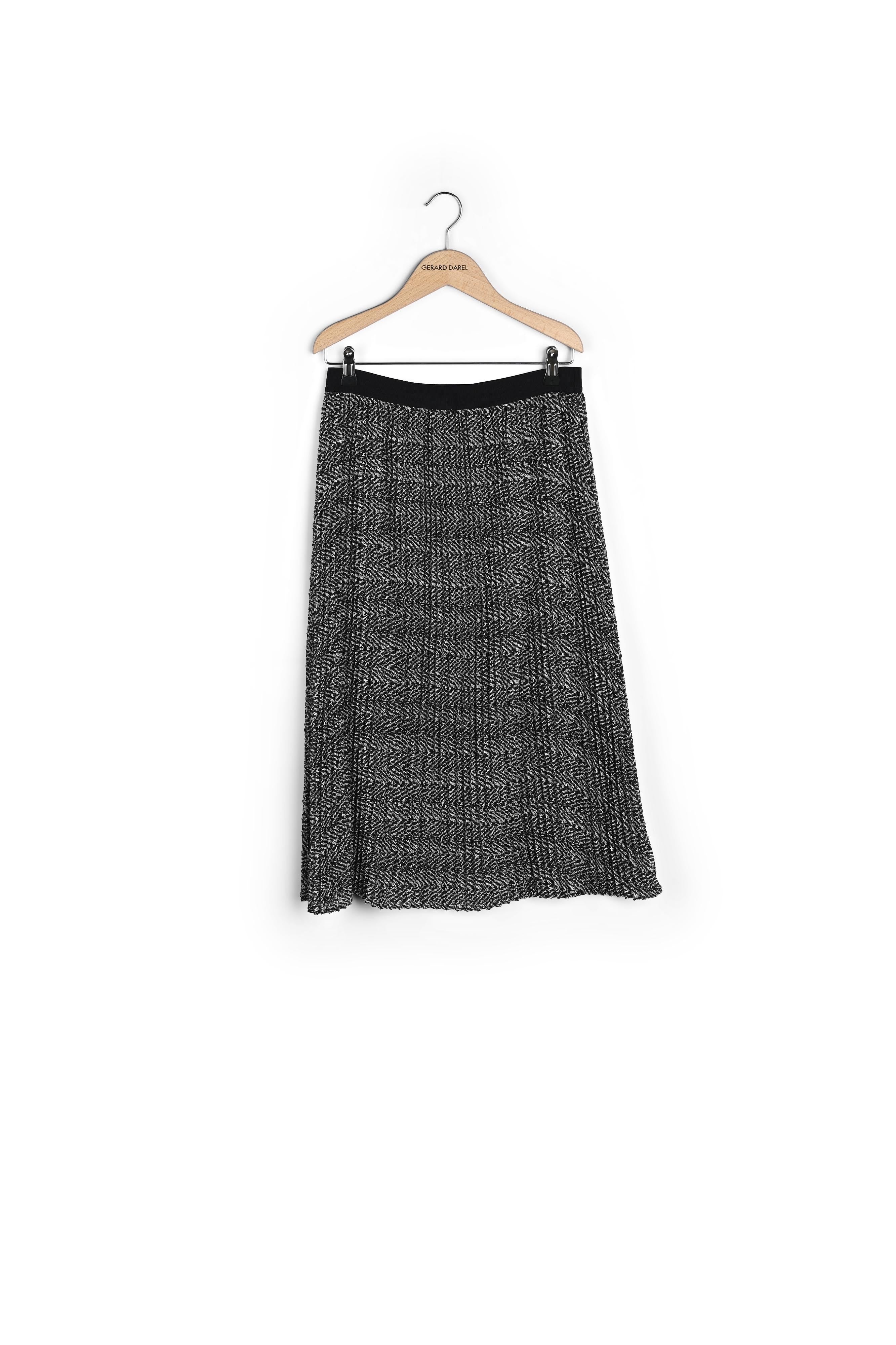 TRACEY - Jupe plissée imprimée Faume - seconde main