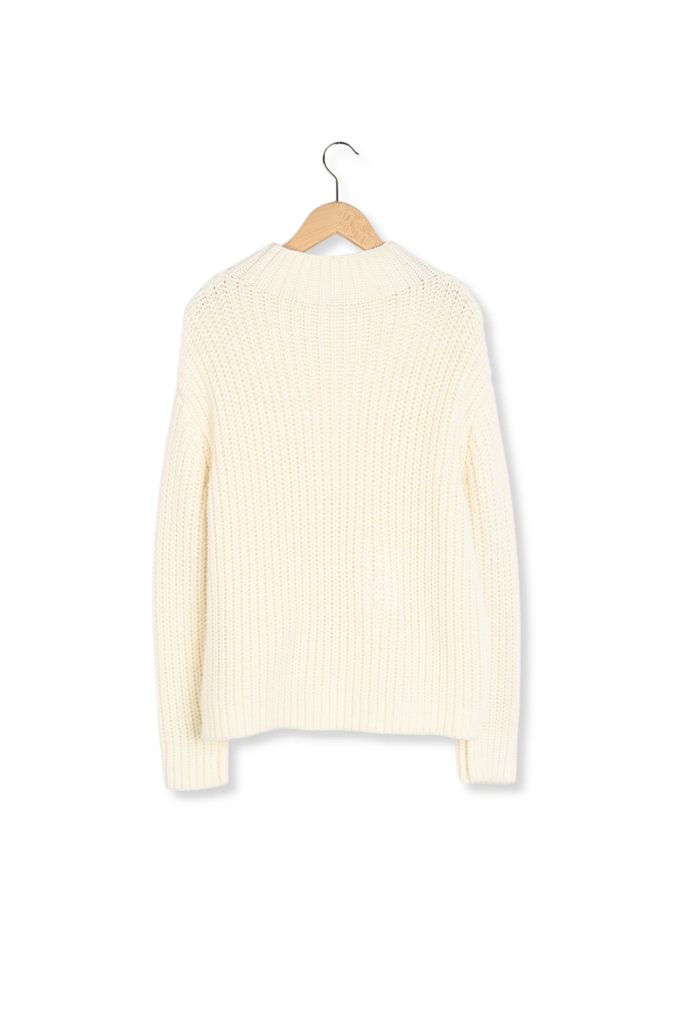 Pull col montant à torsades - LAURELIA Faume - seconde main