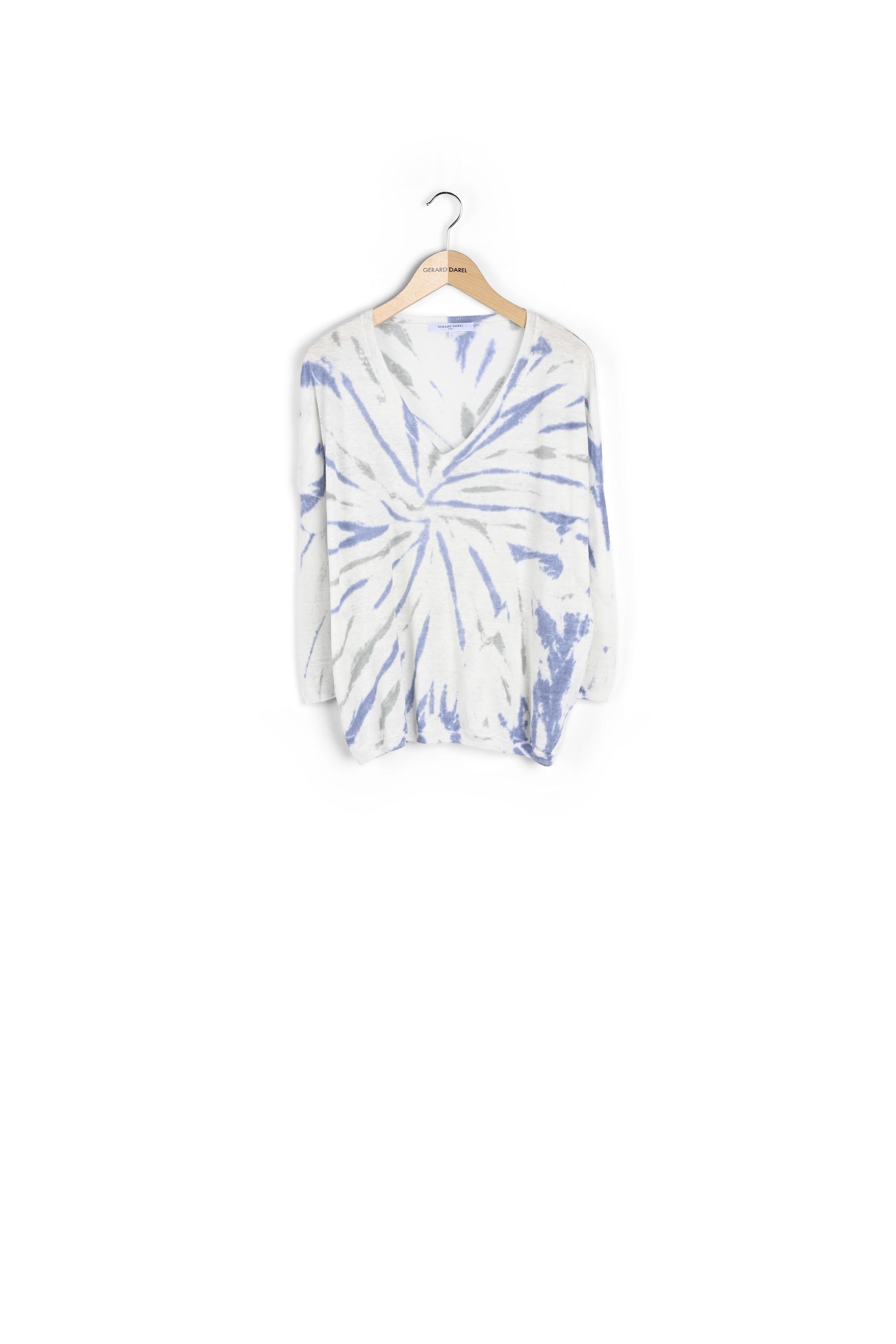 Pull V en lin - LAELLE Faume - seconde main