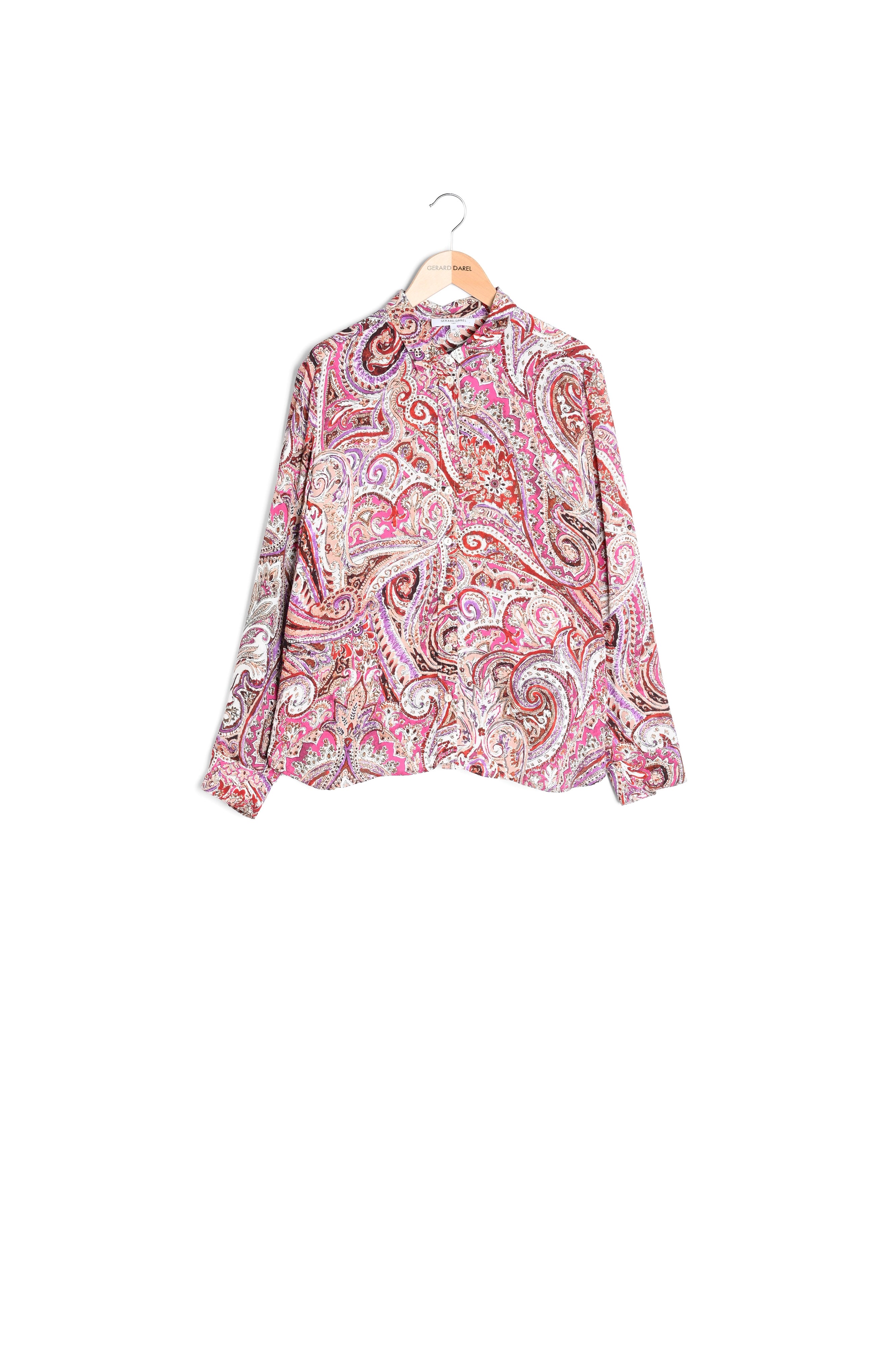 Chemise fluide à imprimé cachemire - CONSTANT Faume - seconde main
