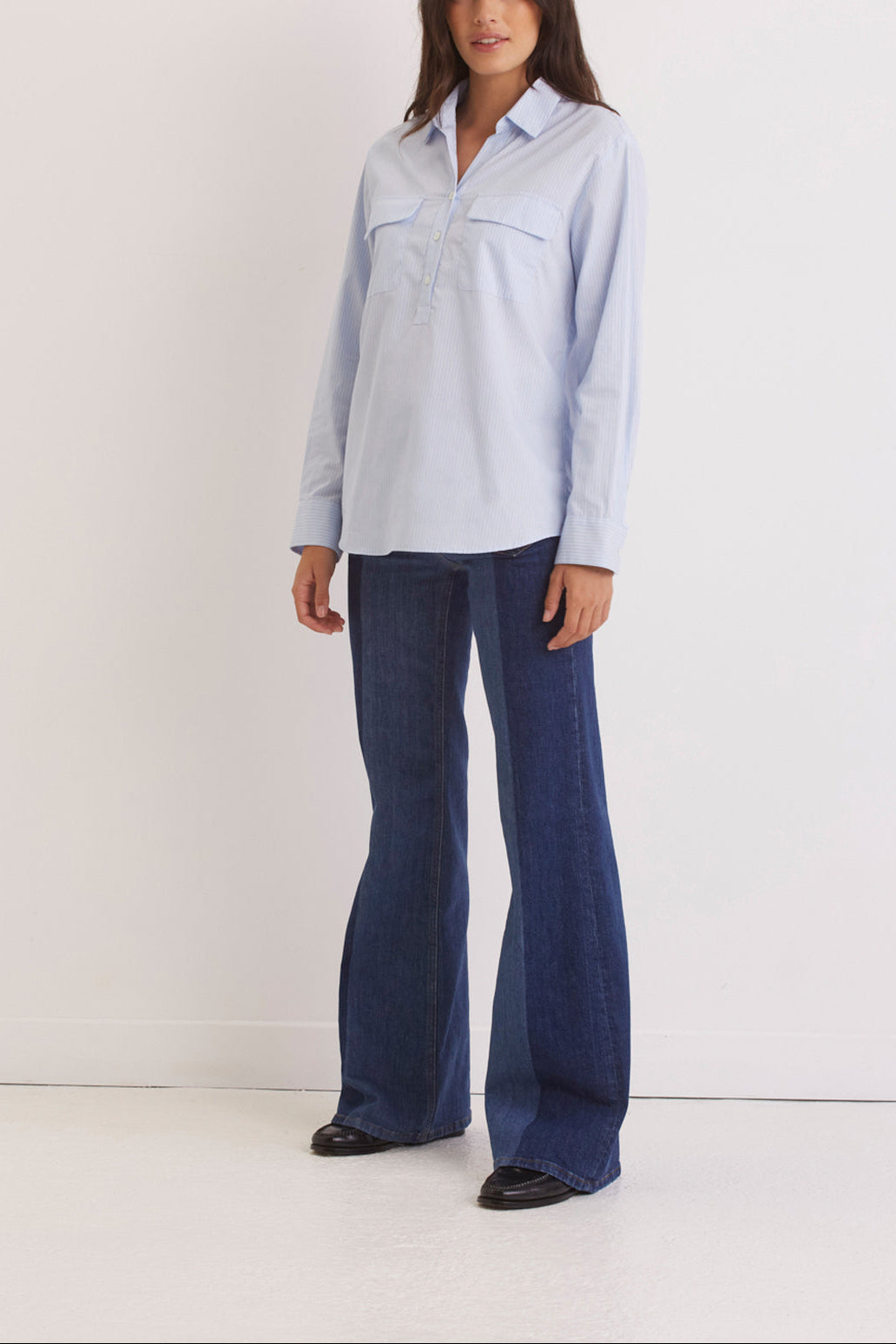 Chemise rayée en coton - CARA Faume - seconde main