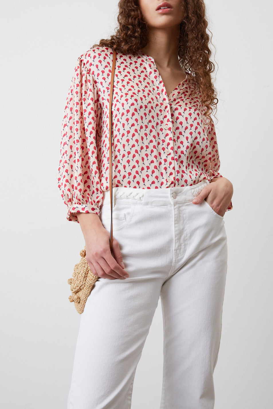 Chemise romantique - CERISE Faume - seconde main