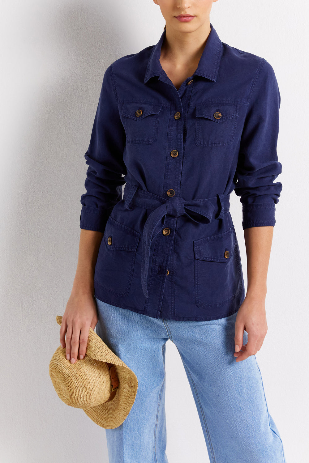 Veste saharienne en toile - NAOMA Faume - seconde main