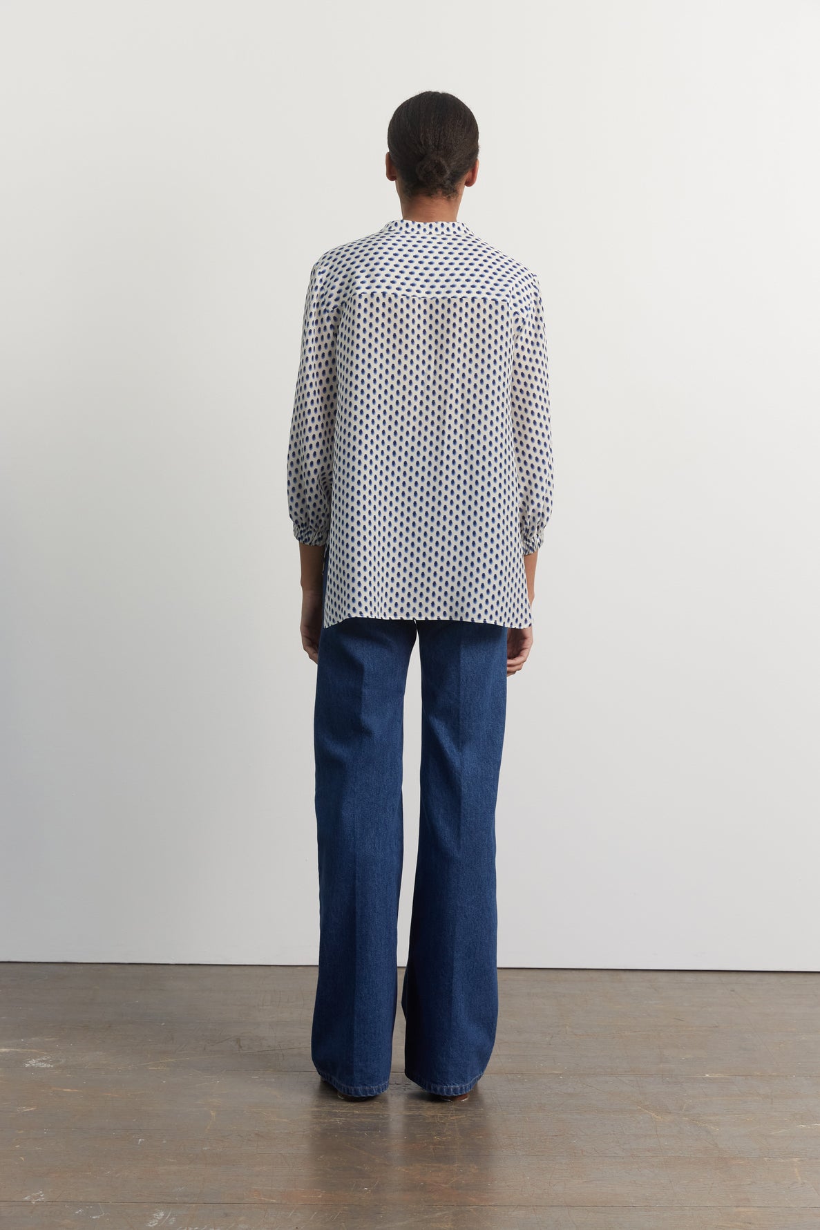 Blouse en soie - CALLYSTA Faume - seconde main